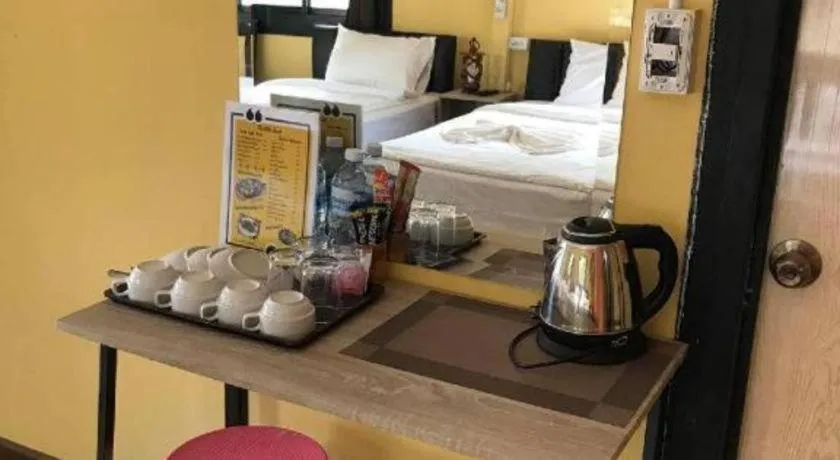 Bed in The Raft Land Resort