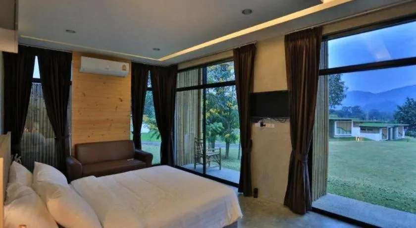 Bed in Curve360 Hotel Khao Yai