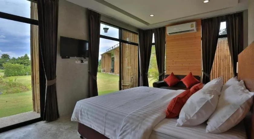 Bed in Curve360 Hotel Khao Yai