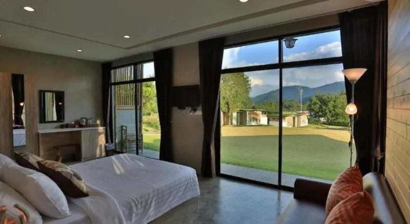 Bed in Curve360 Hotel Khao Yai