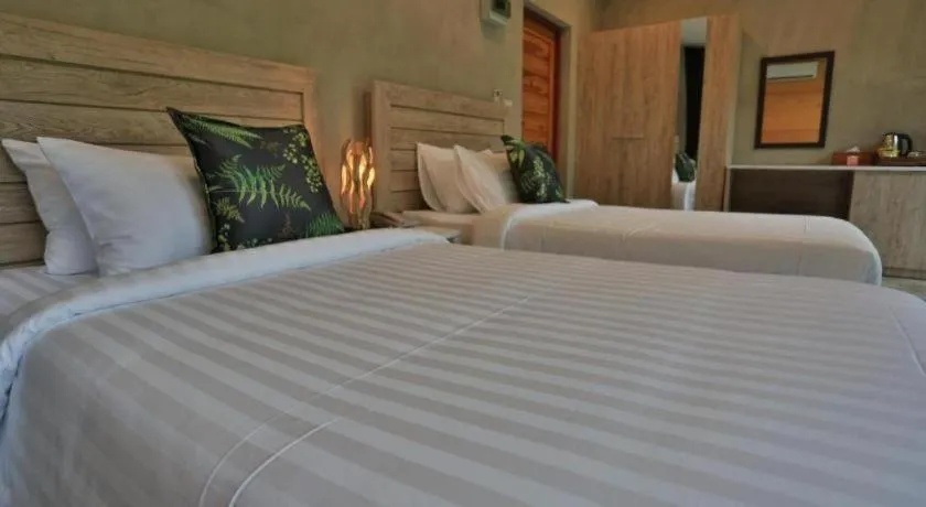 Bed in Curve360 Hotel Khao Yai