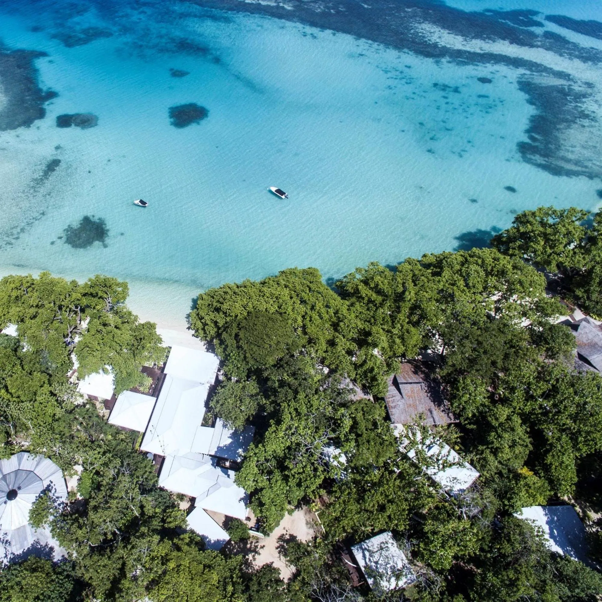 Bird's eye view in Barrier Beach Resort