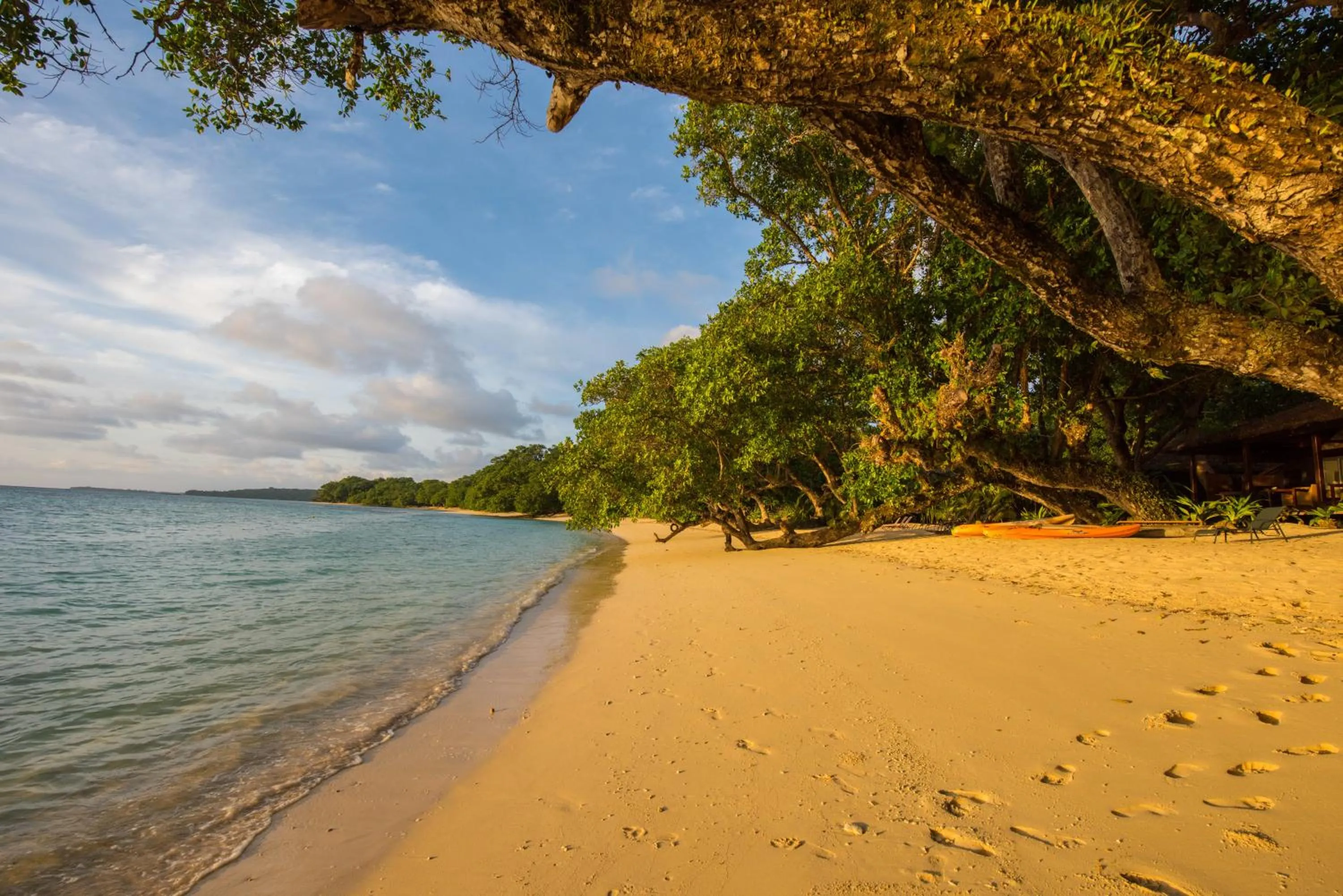 Beach in Barrier Beach Resort