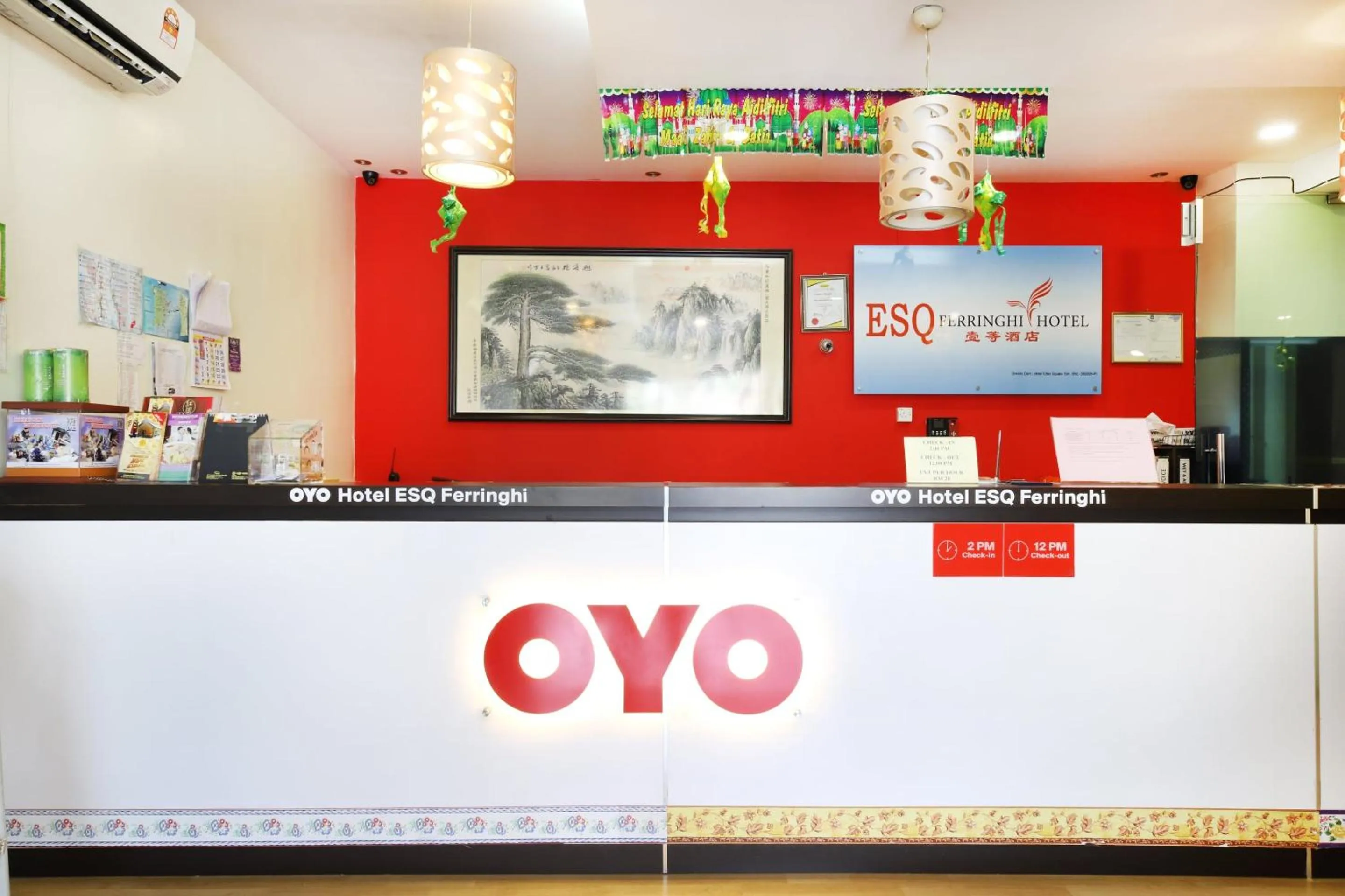 Lobby or reception in Collection O Batu Ferringhi Beach formerly ESQ Ferringhi