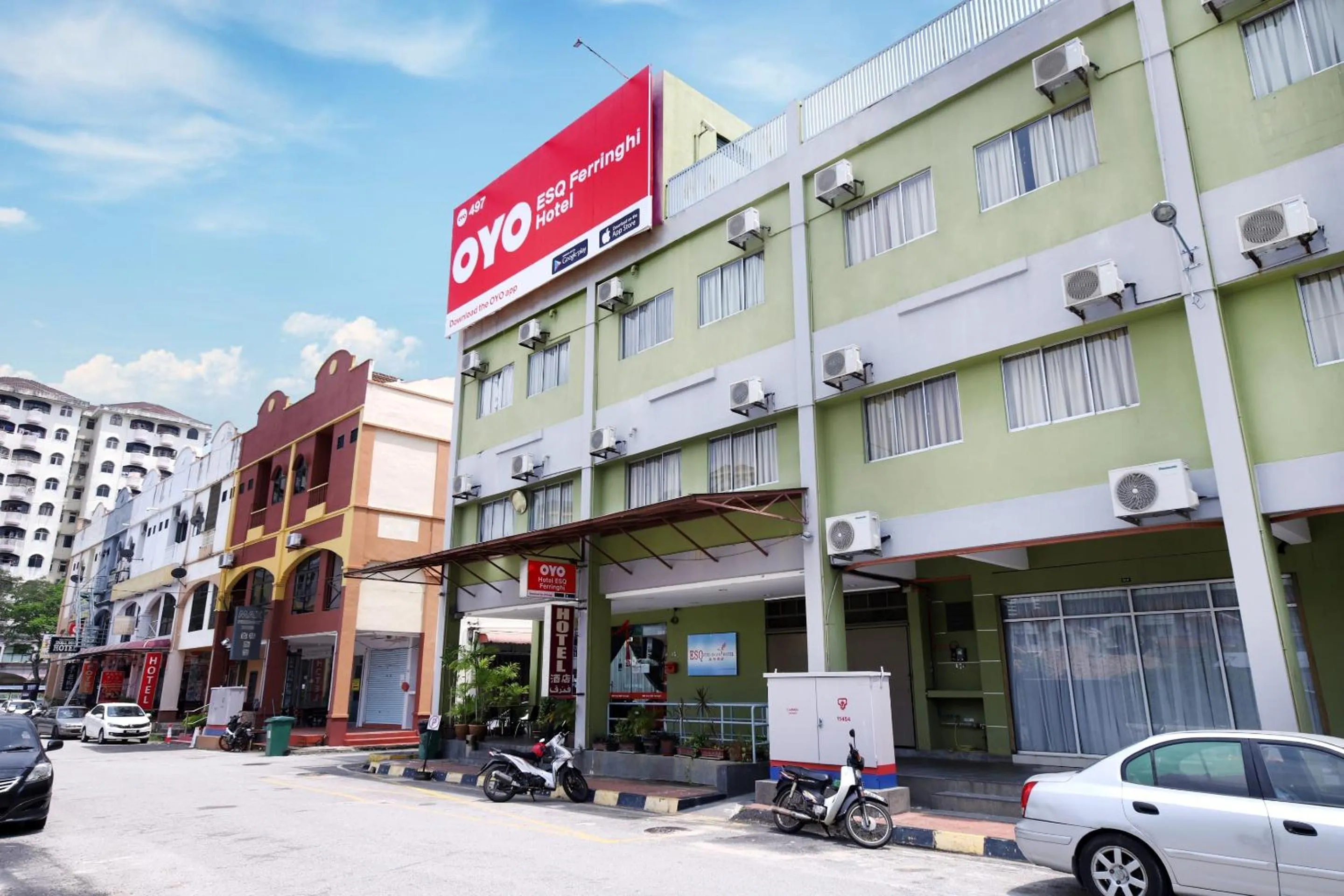 Facade/entrance in Collection O Batu Ferringhi Beach formerly ESQ Ferringhi