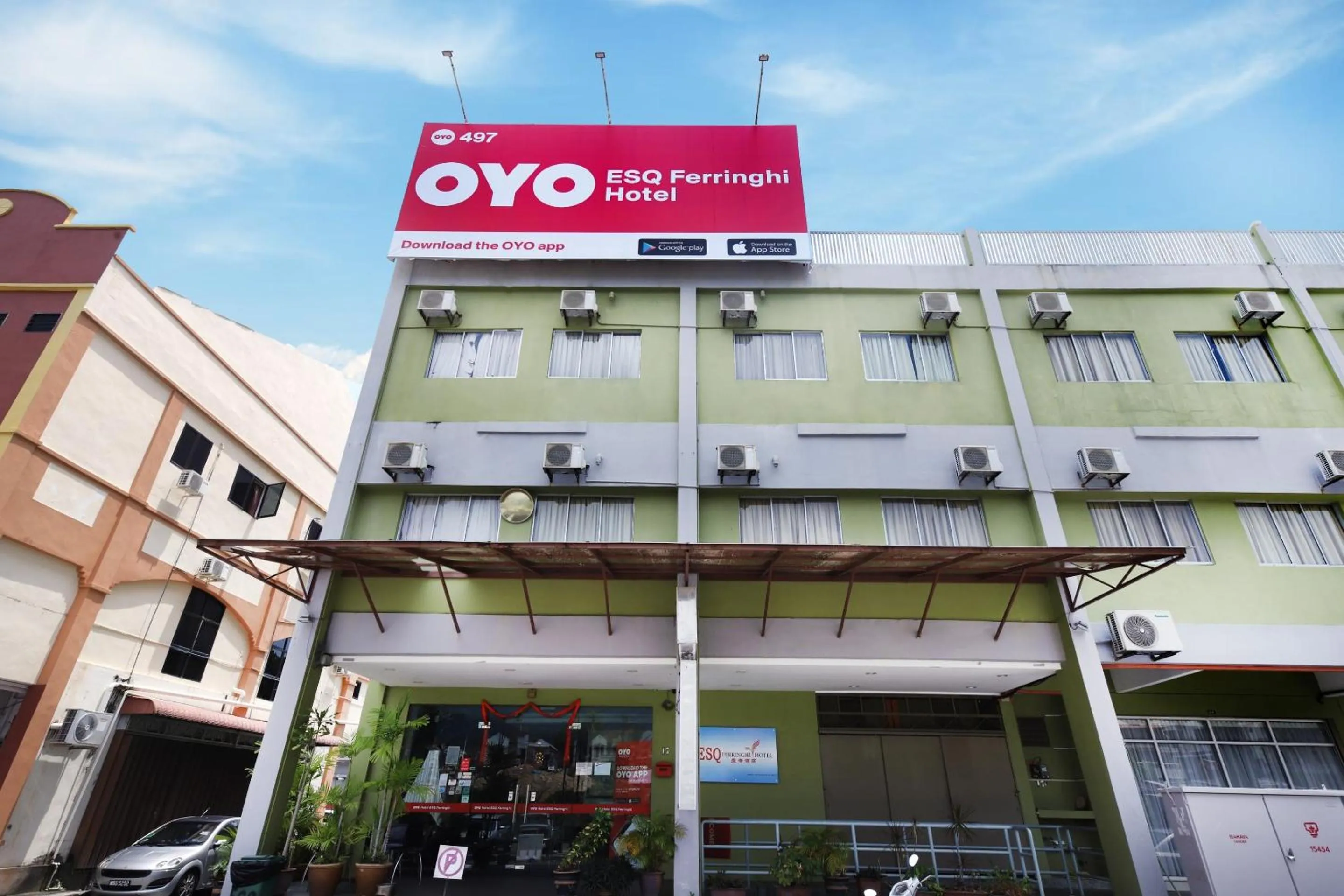 Facade/entrance in Collection O Batu Ferringhi Beach formerly ESQ Ferringhi
