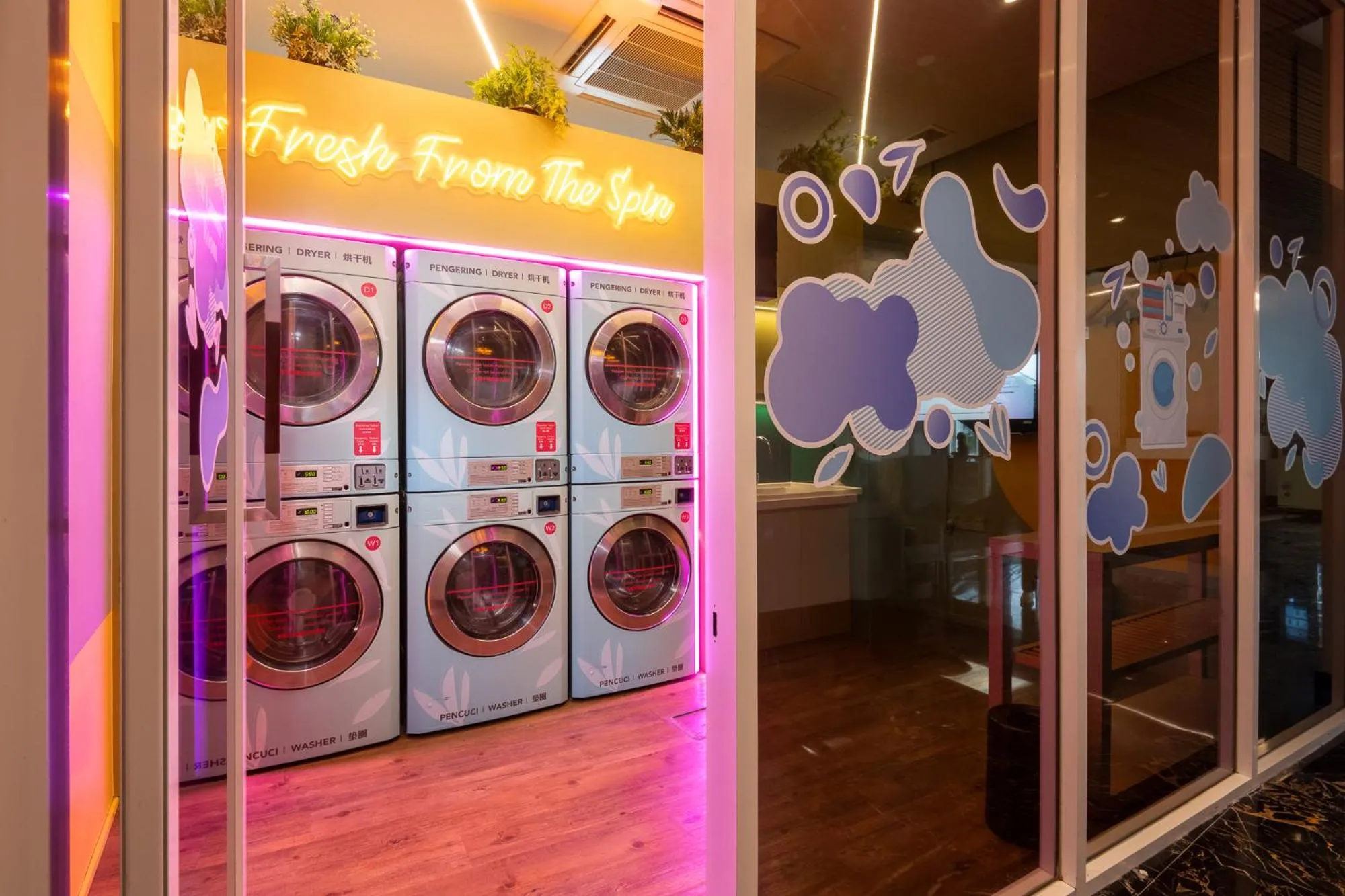 laundry in Olive Tree Hotel Penang