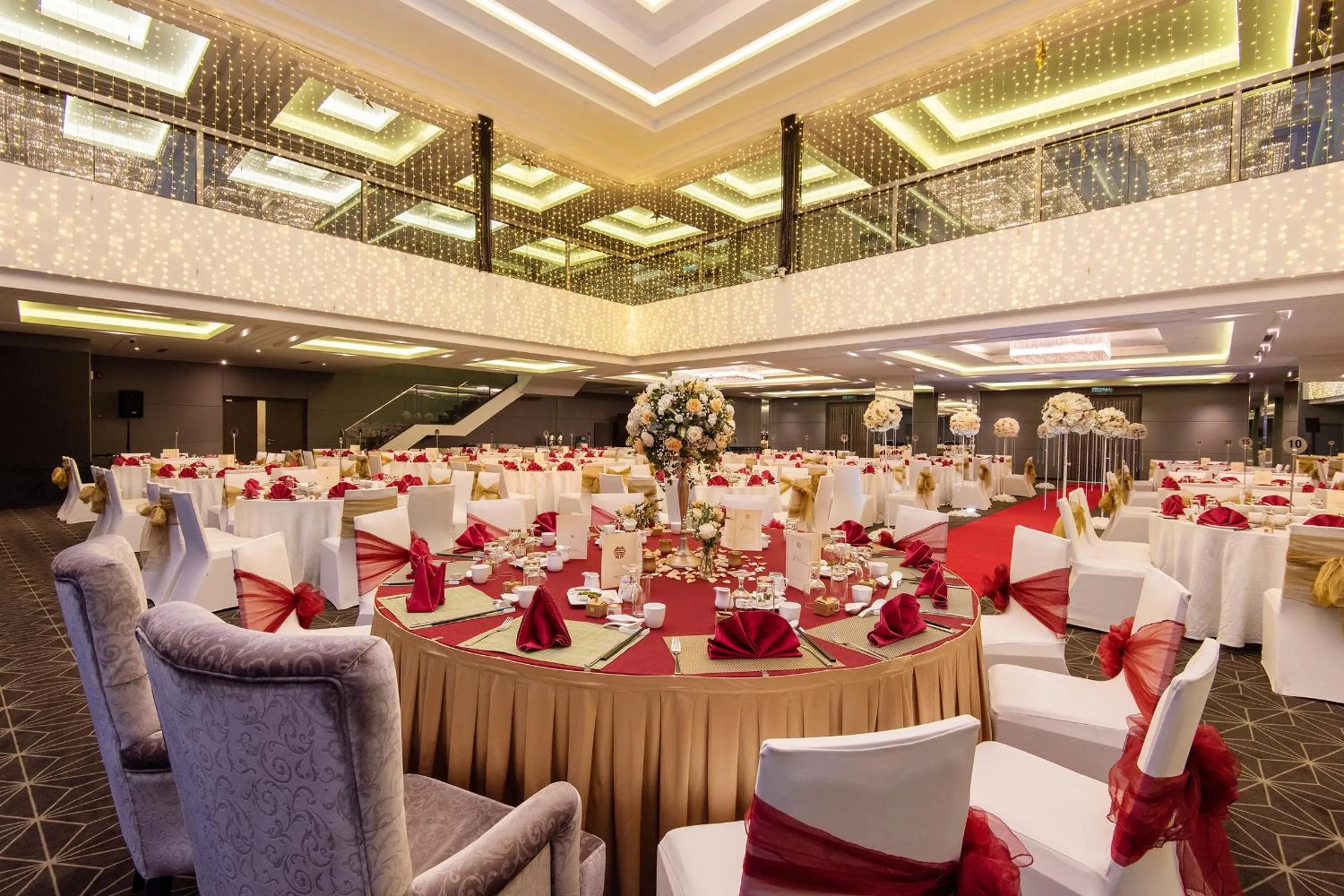 Seating area in Olive Tree Hotel Penang