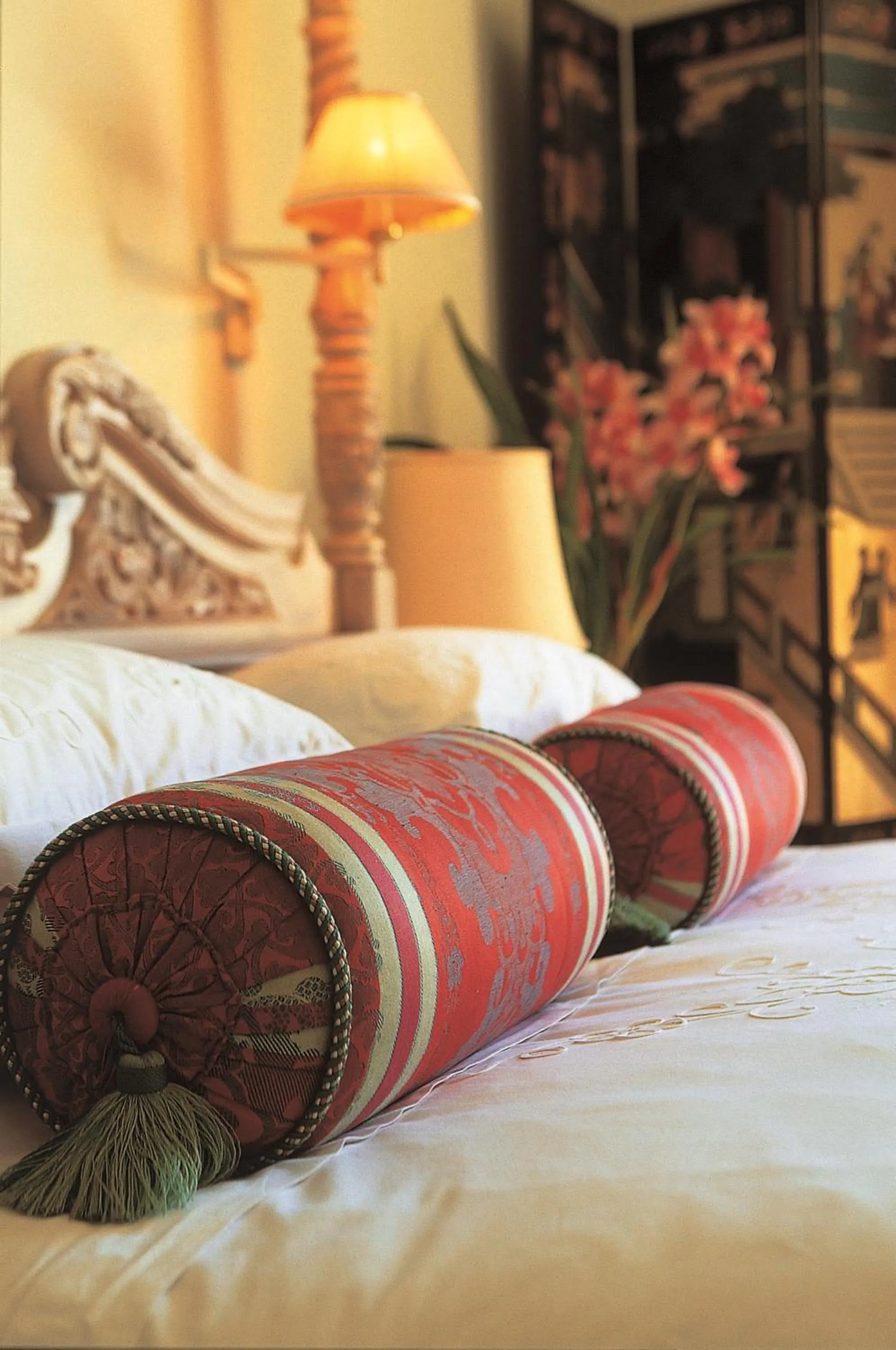 Decorative detail, Bed in Colona Castle