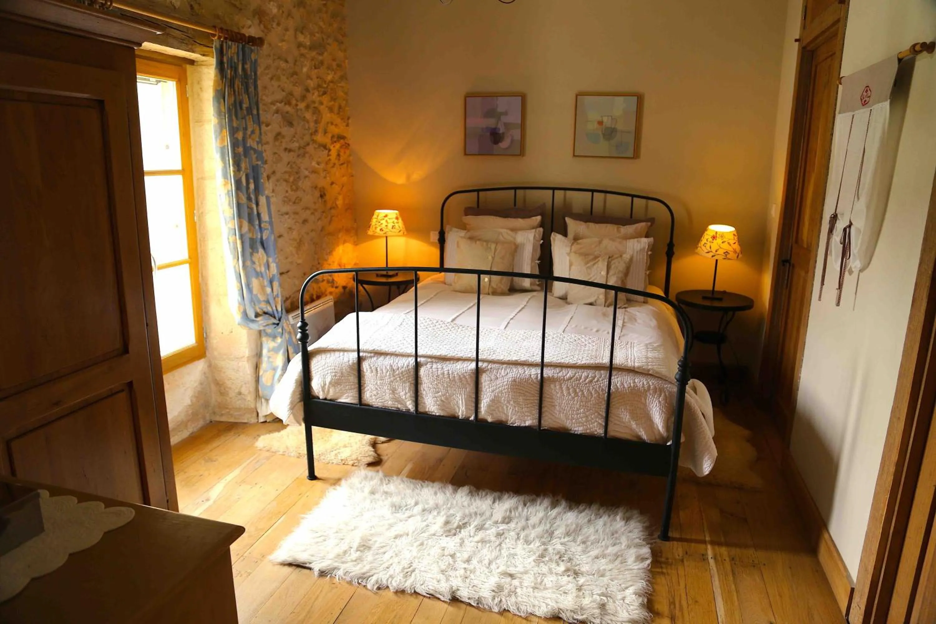 Bedroom, Bed in Gites Boutique