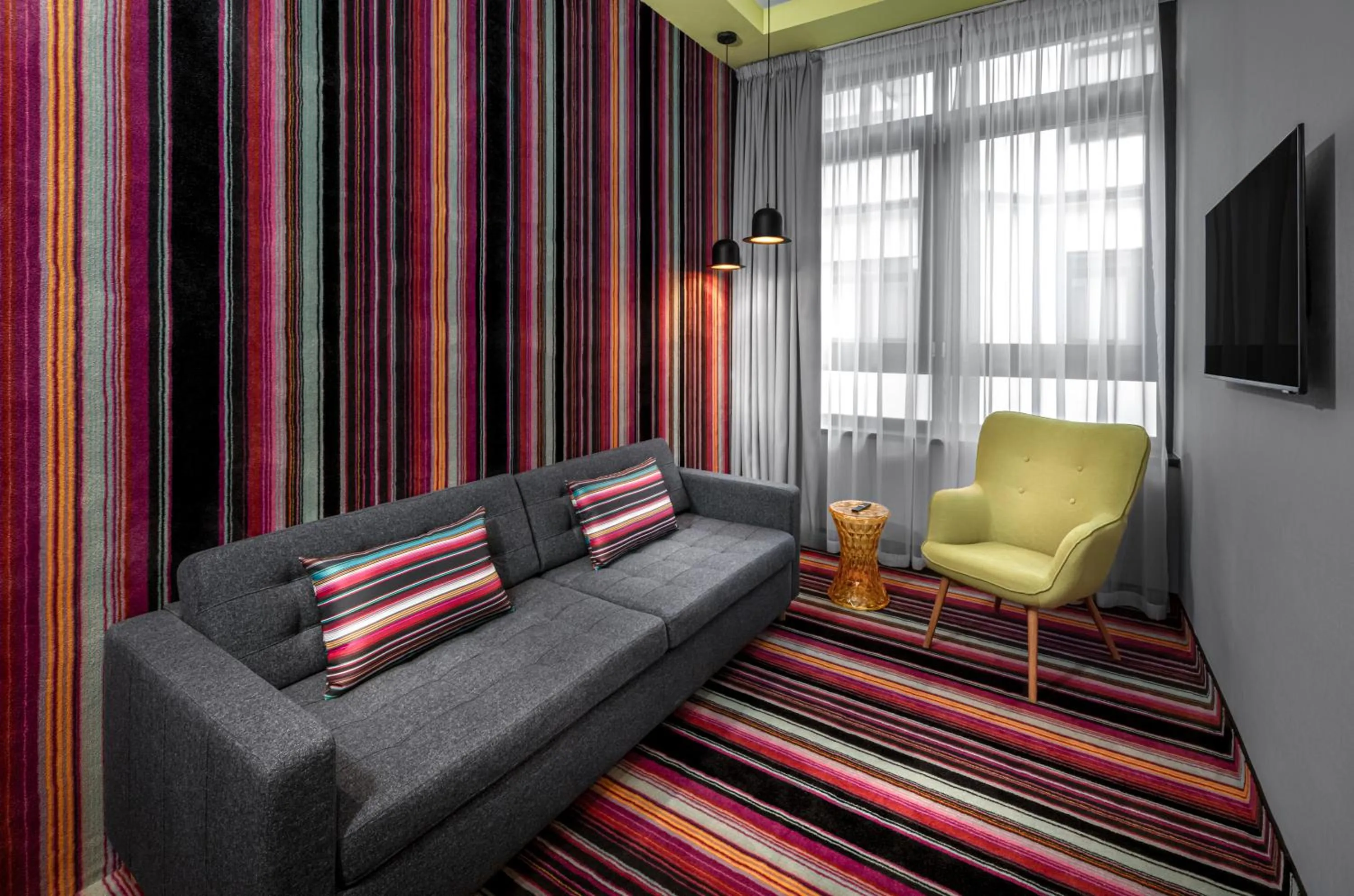 Living room in Mamaison Vibe Hotel Downtown Budapest