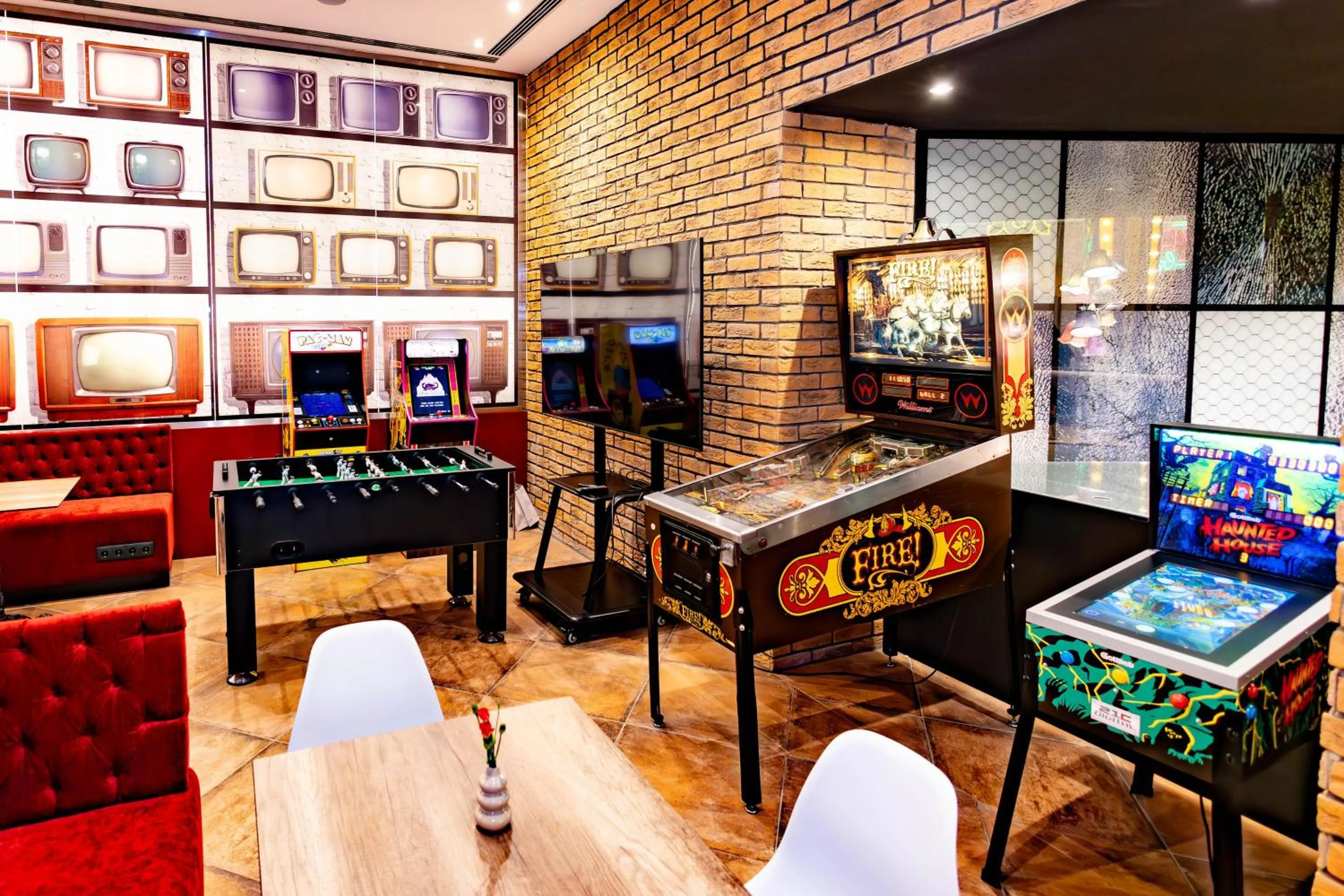 Game Room in Mamaison Vibe Hotel Downtown Budapest