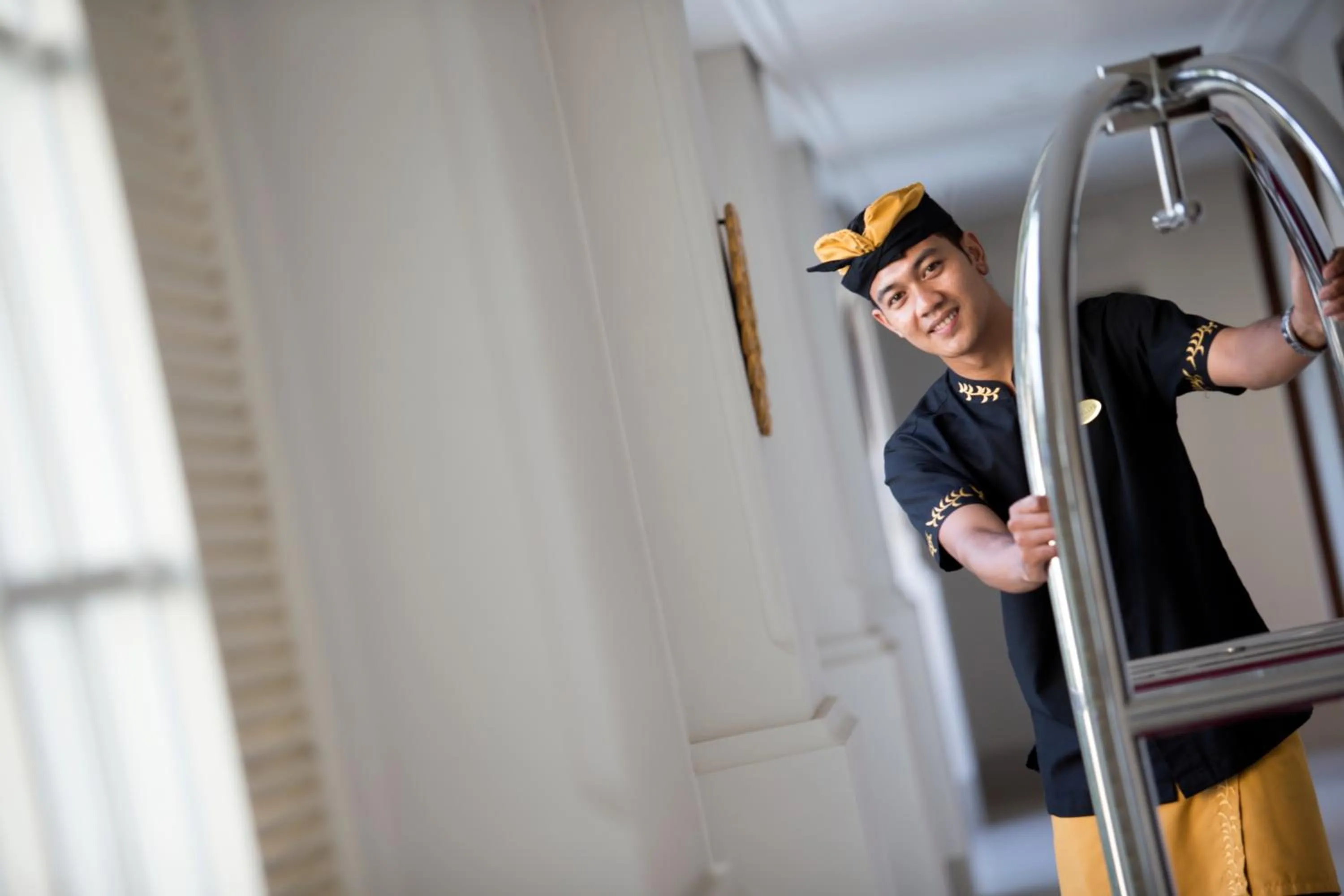 Staff in Hotel Santika Seminyak