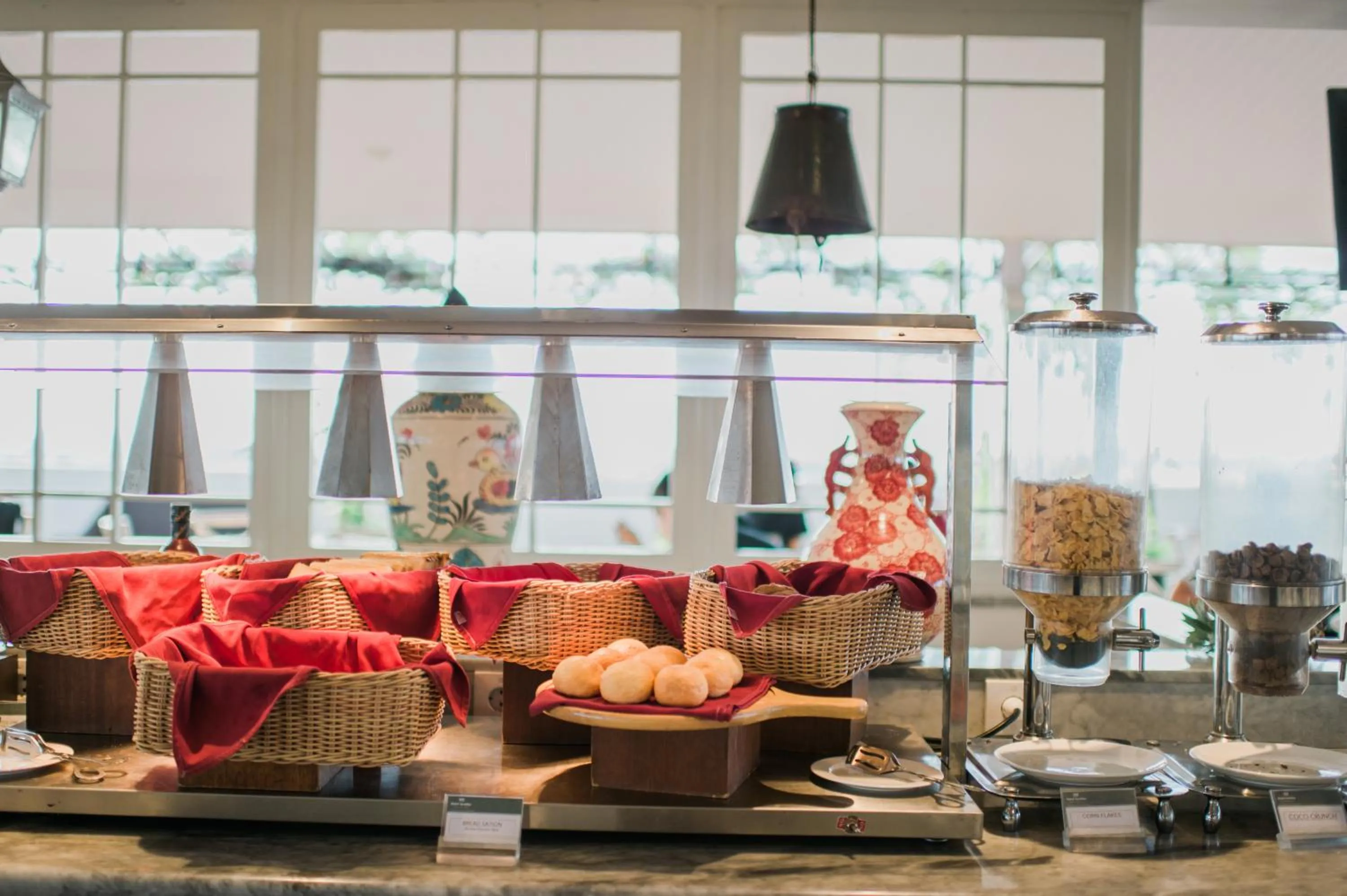 Buffet breakfast in Hotel Santika Seminyak