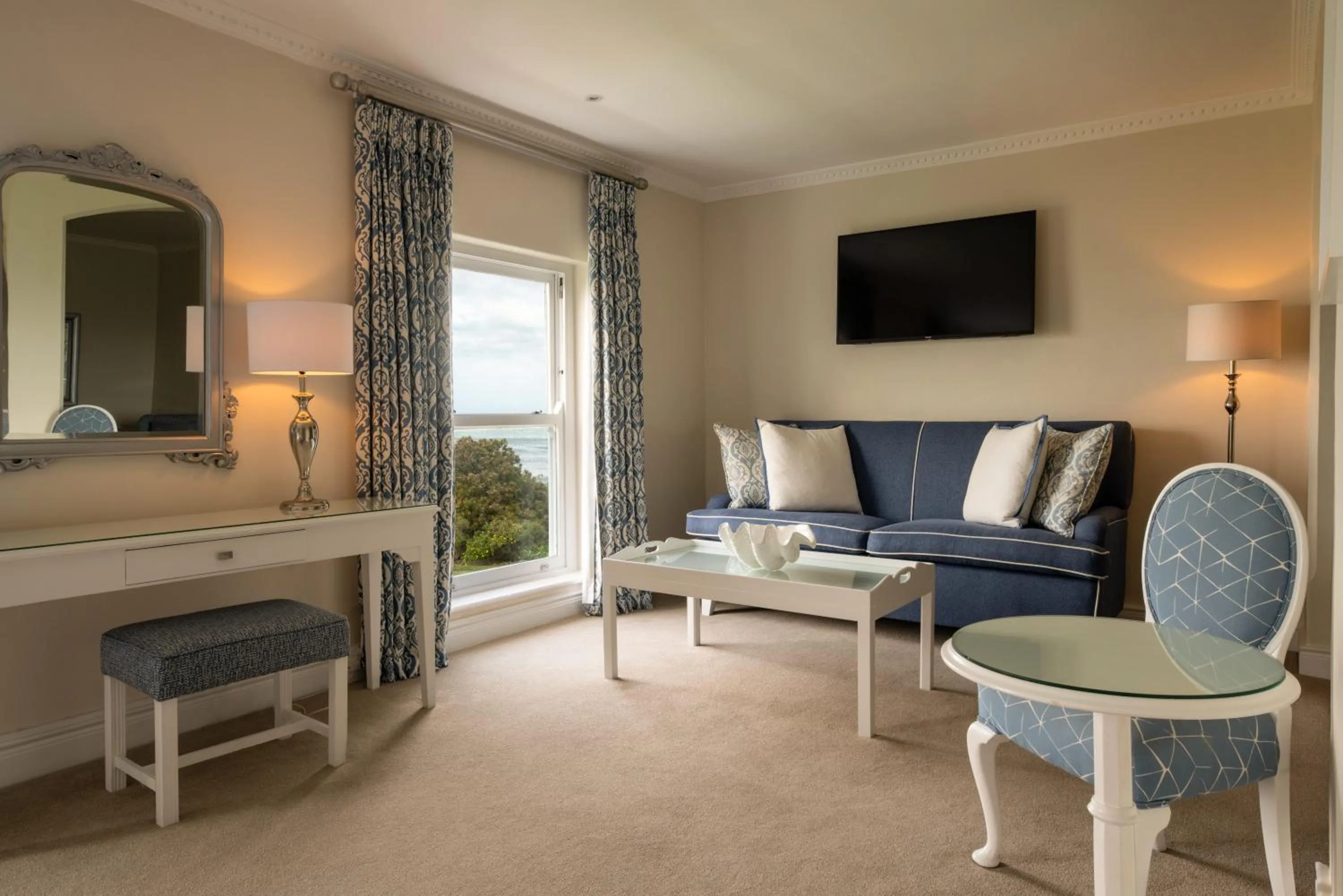 Living room in The Marine Hermanus