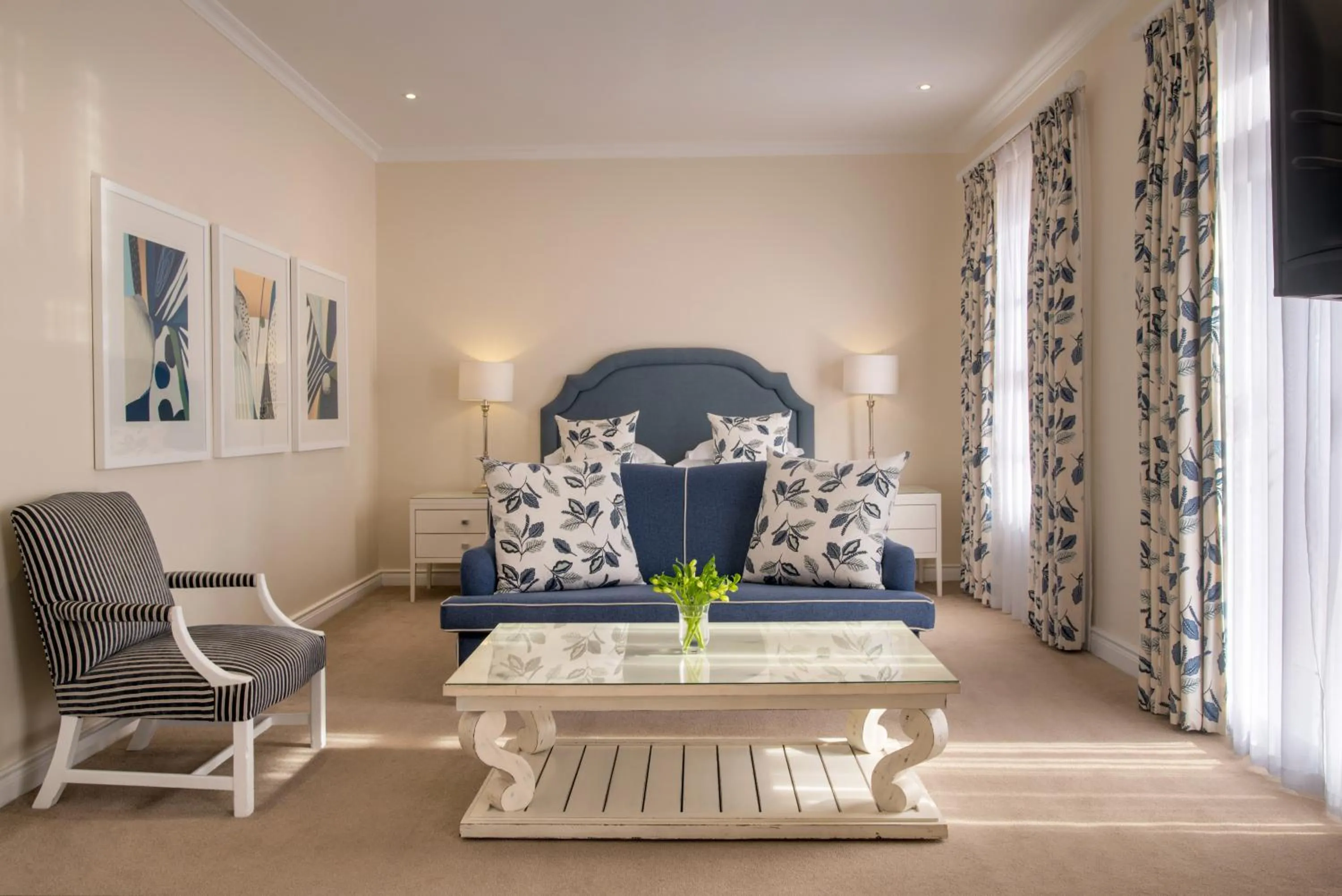 Living room in The Marine Hermanus