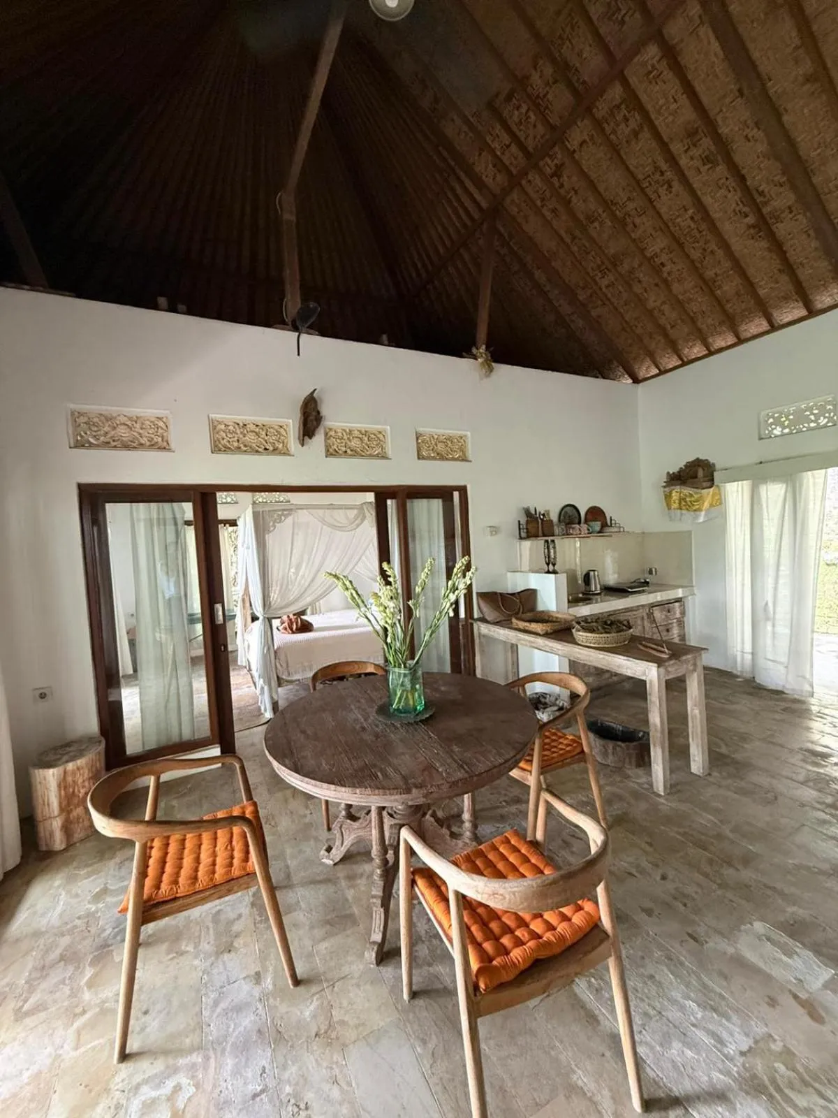 Seating area in Lembah Sentosa