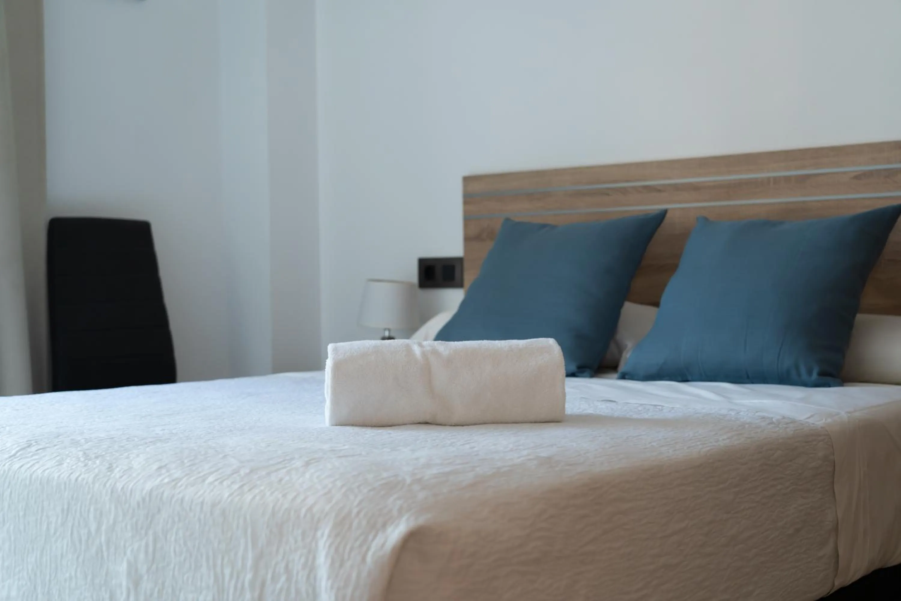 Bed in Hotel Novomar