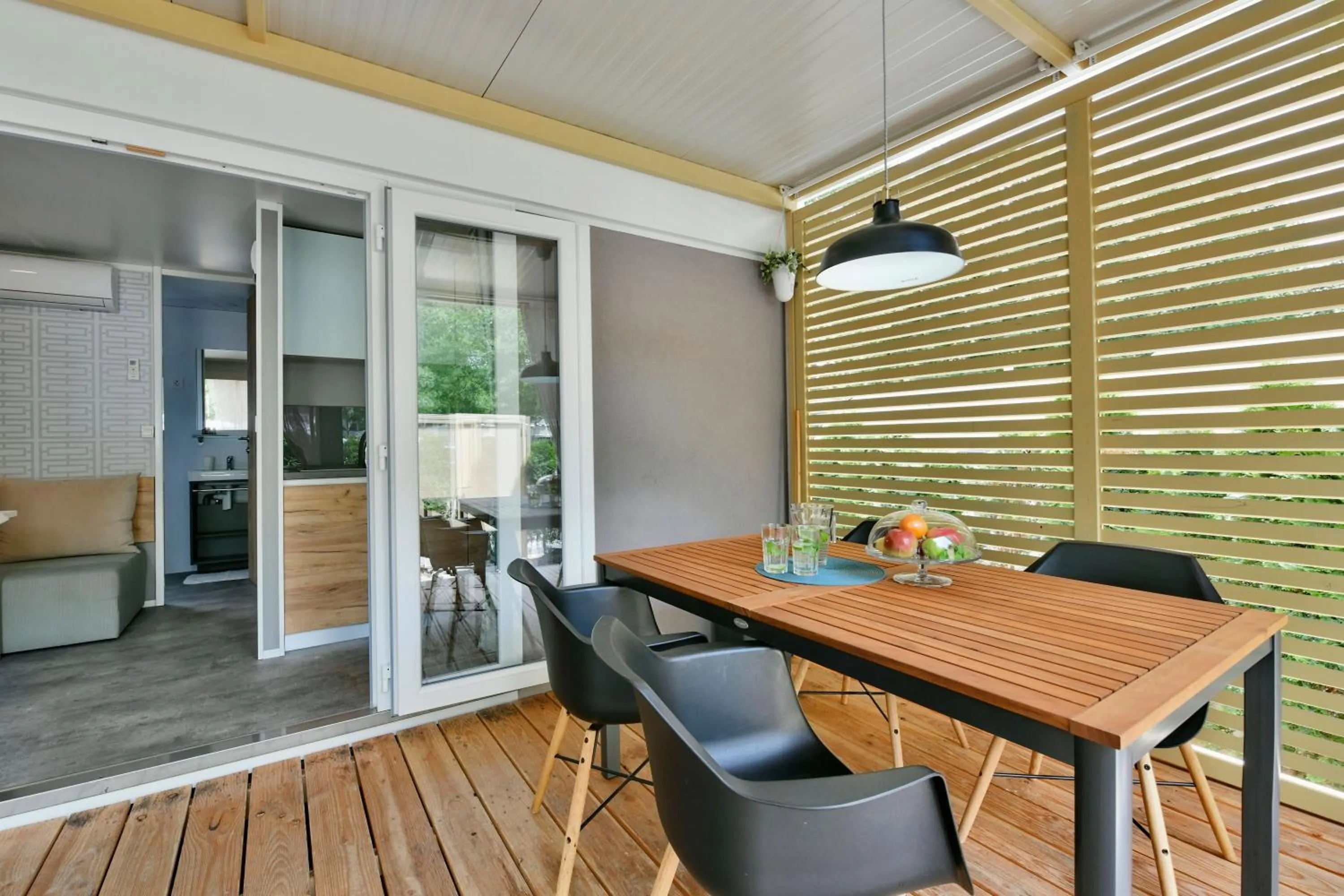 Patio in Polidor Camping Resort