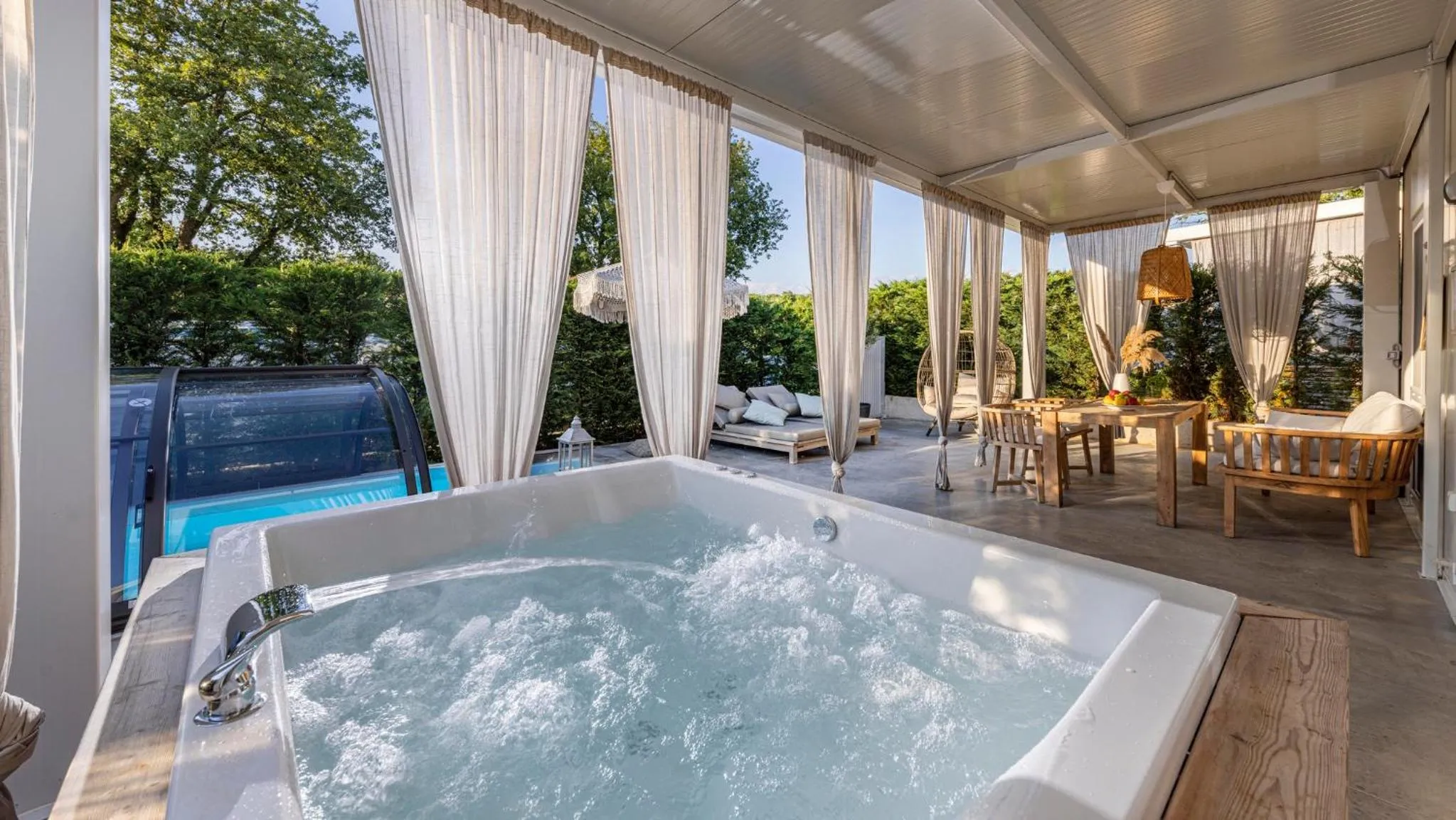 Patio in Polidor Camping Resort