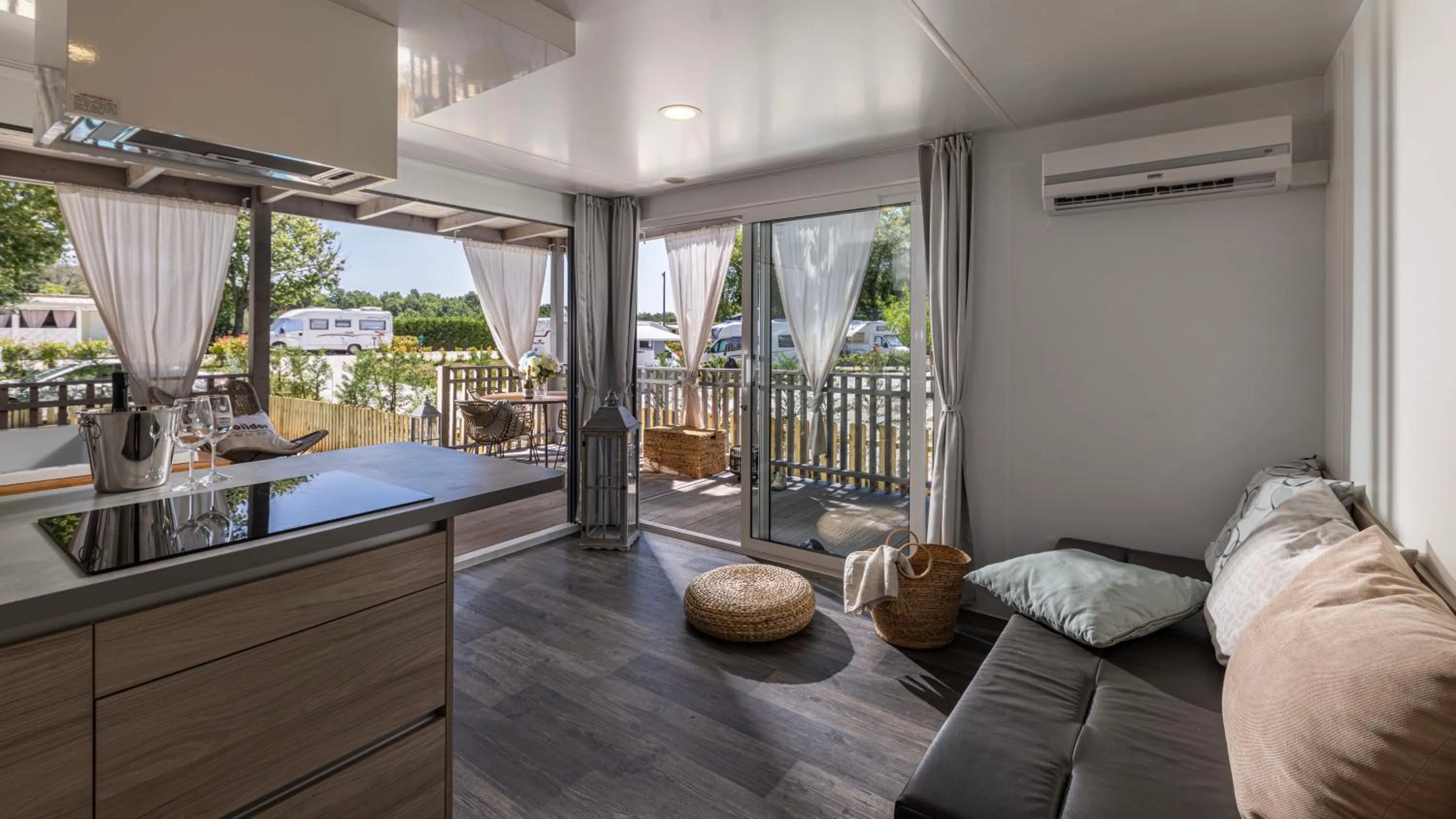 Balcony/Terrace in Polidor Camping Resort