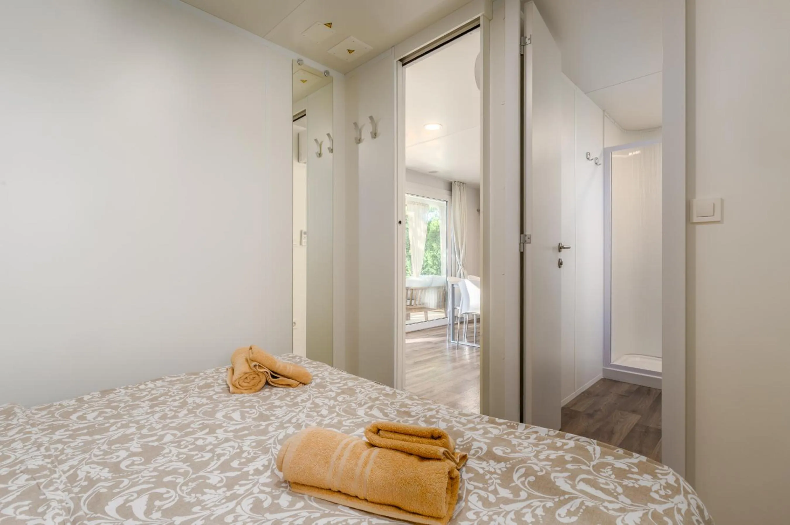 Bed in Polidor Camping Resort