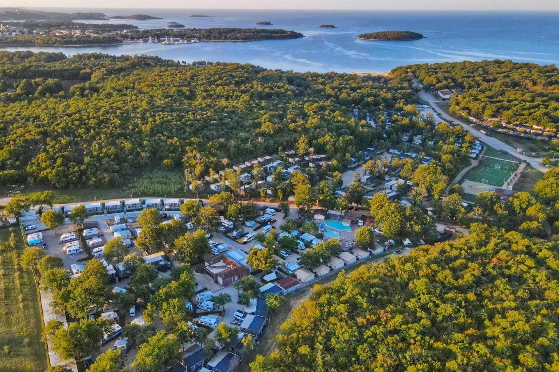 Property building in Polidor Camping Resort