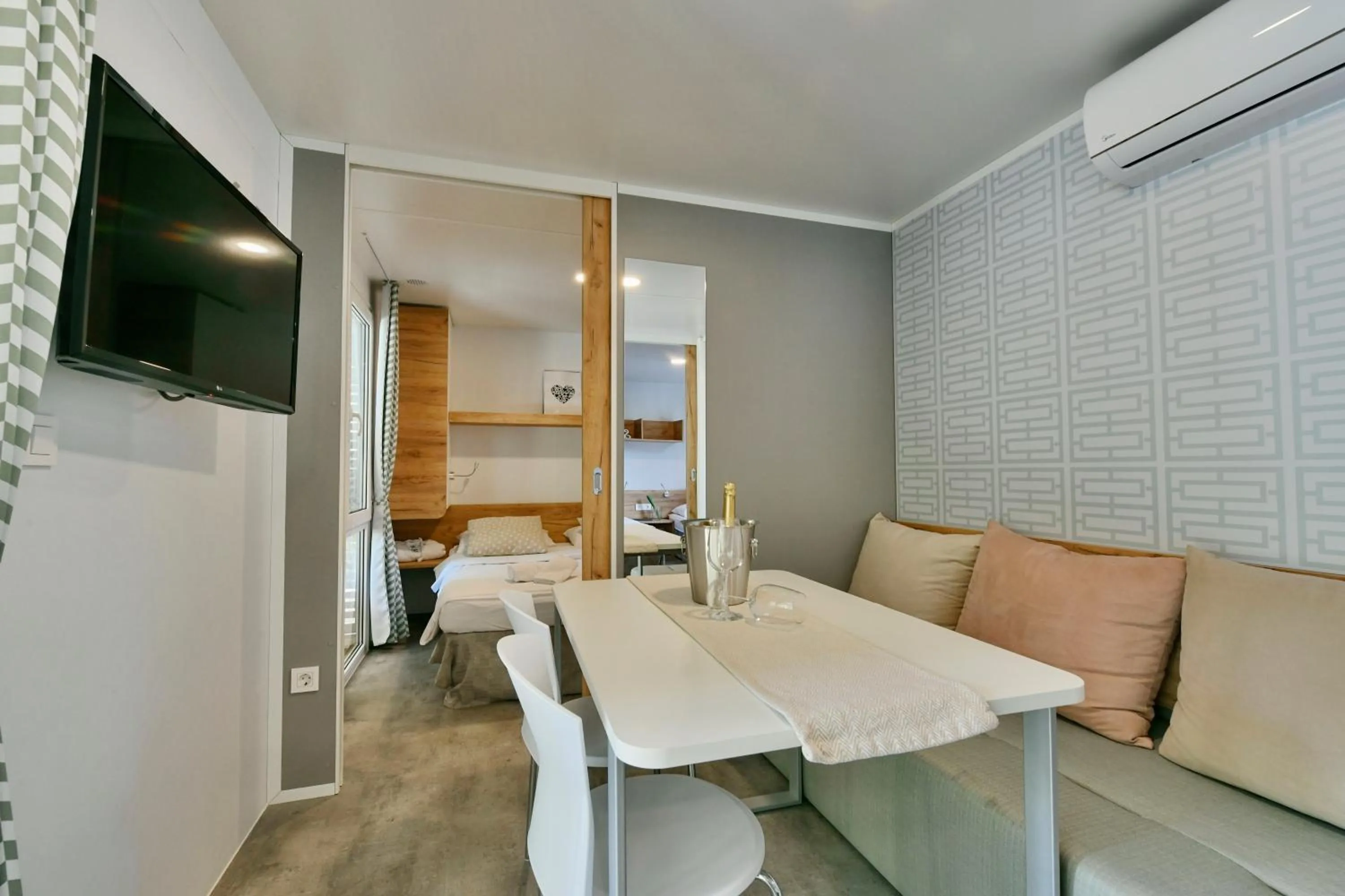 Living room in Polidor Camping Resort