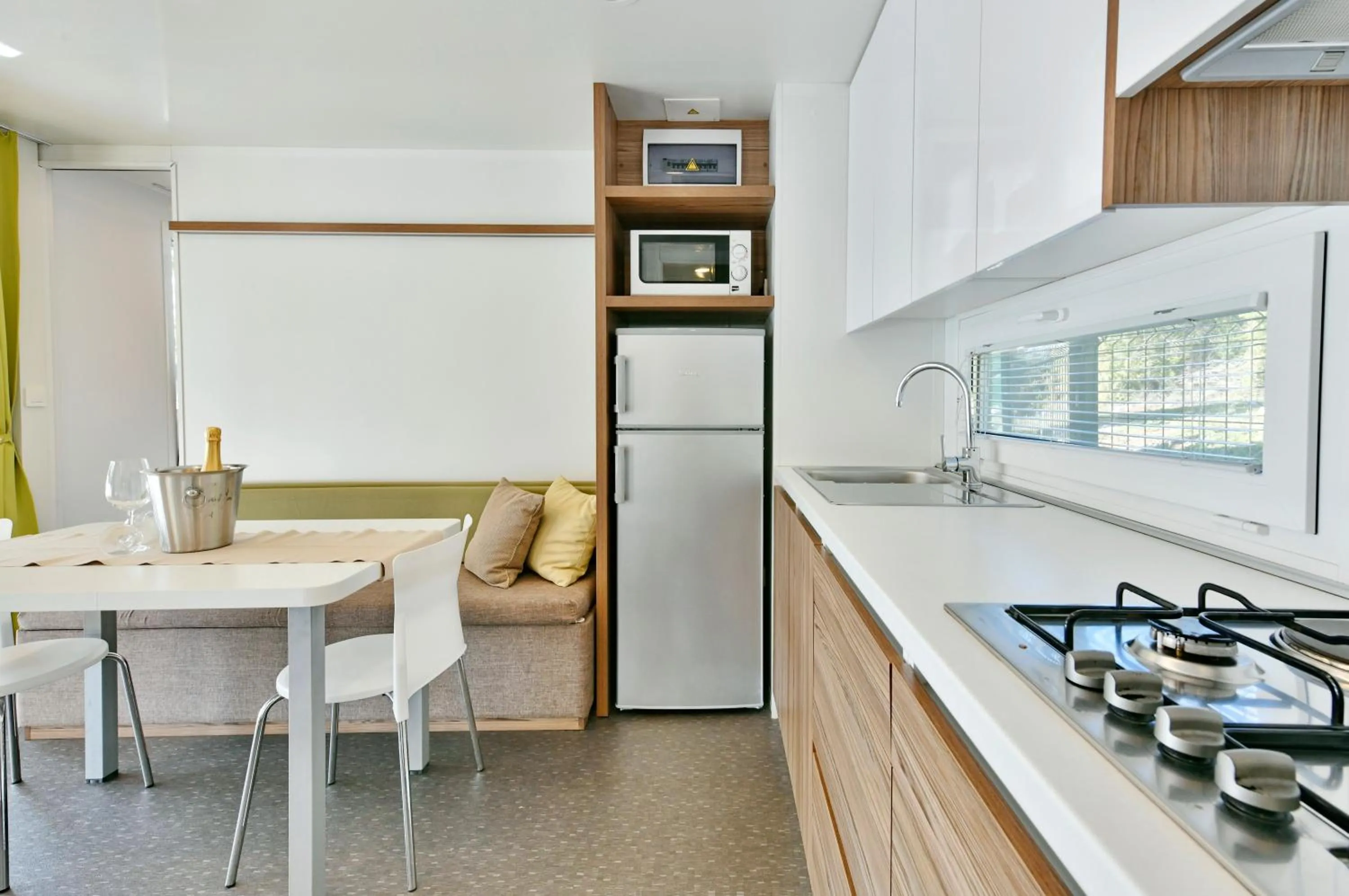 Kitchen or kitchenette in Polidor Camping Resort