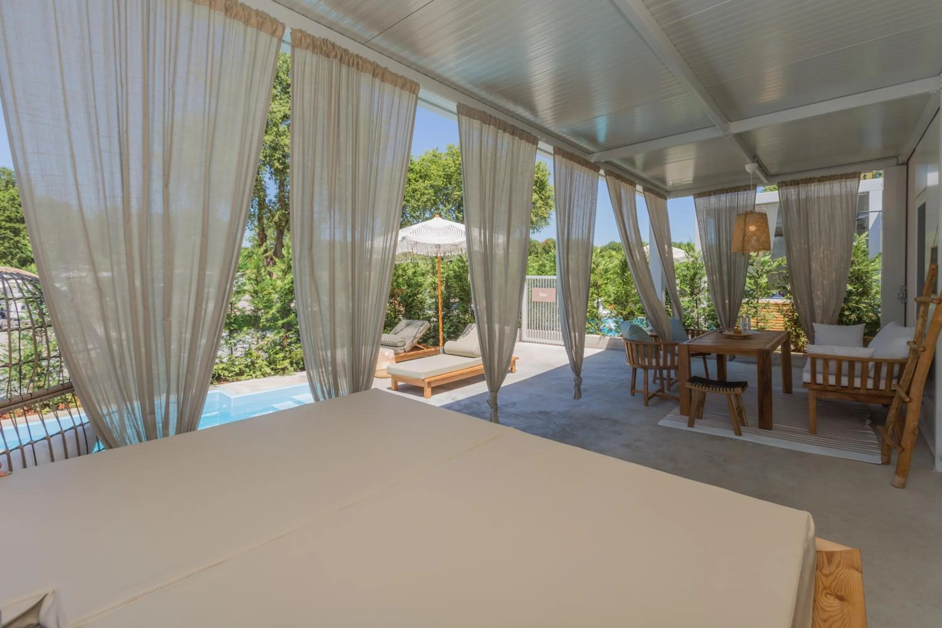 Patio in Polidor Camping Resort