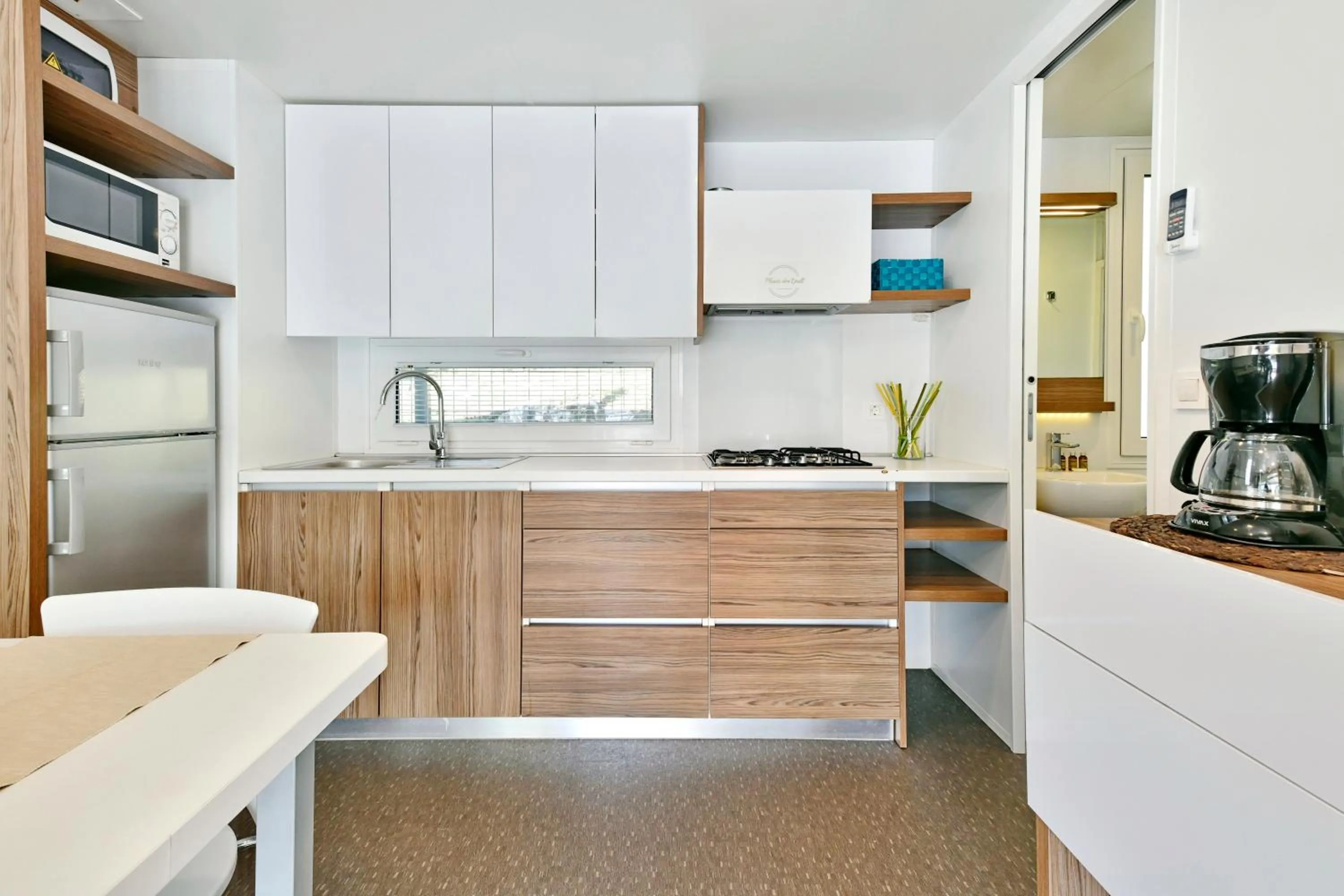 Kitchen or kitchenette in Polidor Camping Resort