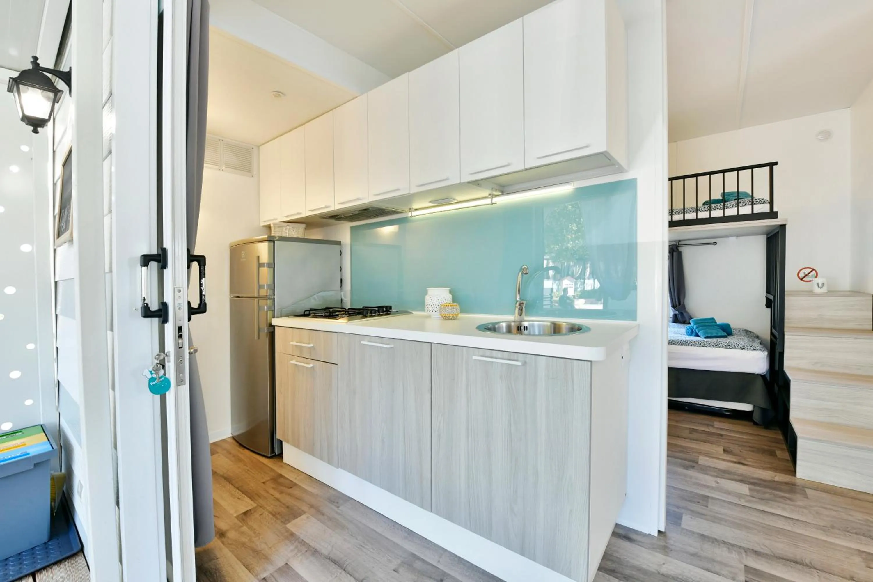 Kitchen or kitchenette in Polidor Camping Resort