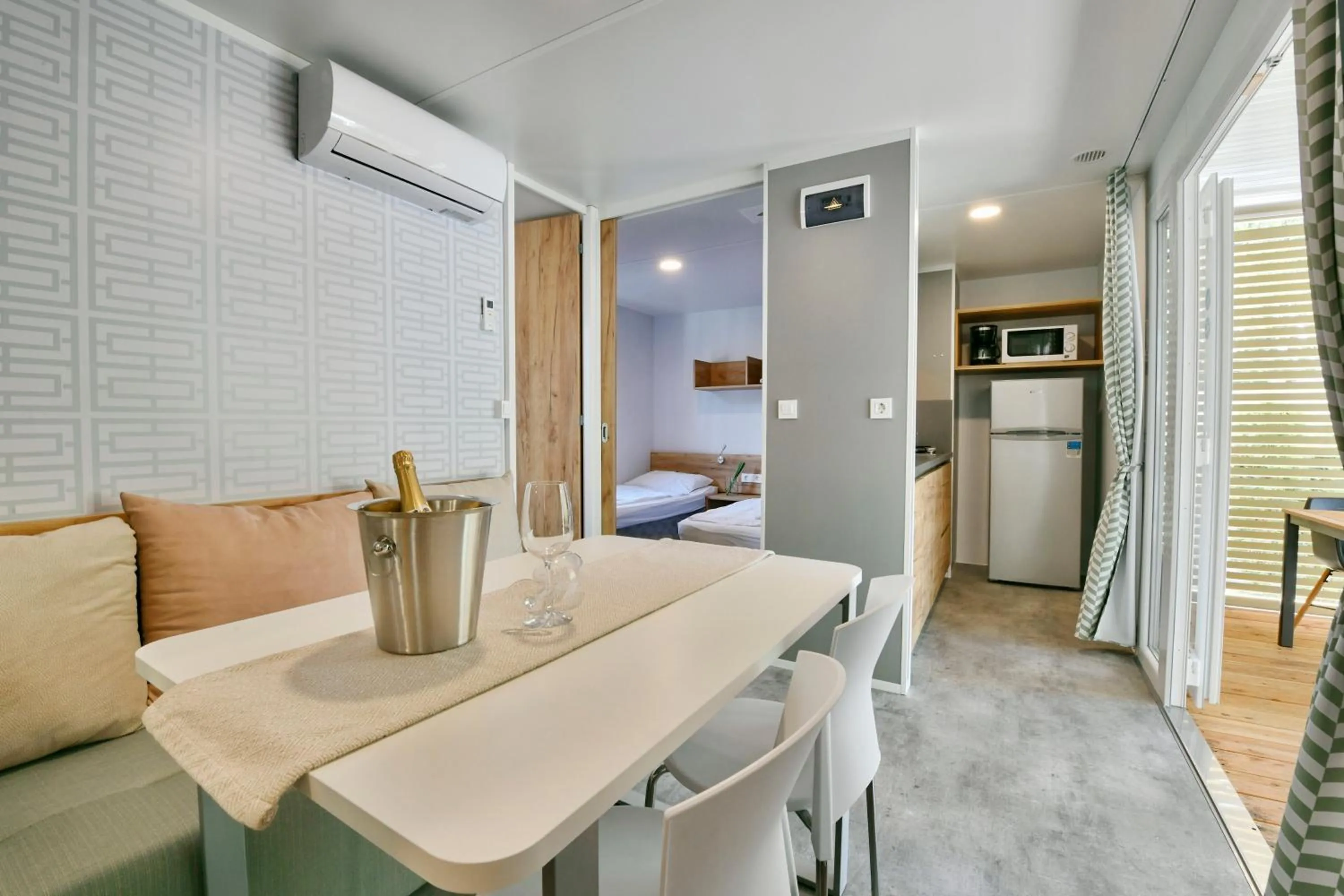 Living room in Polidor Camping Resort