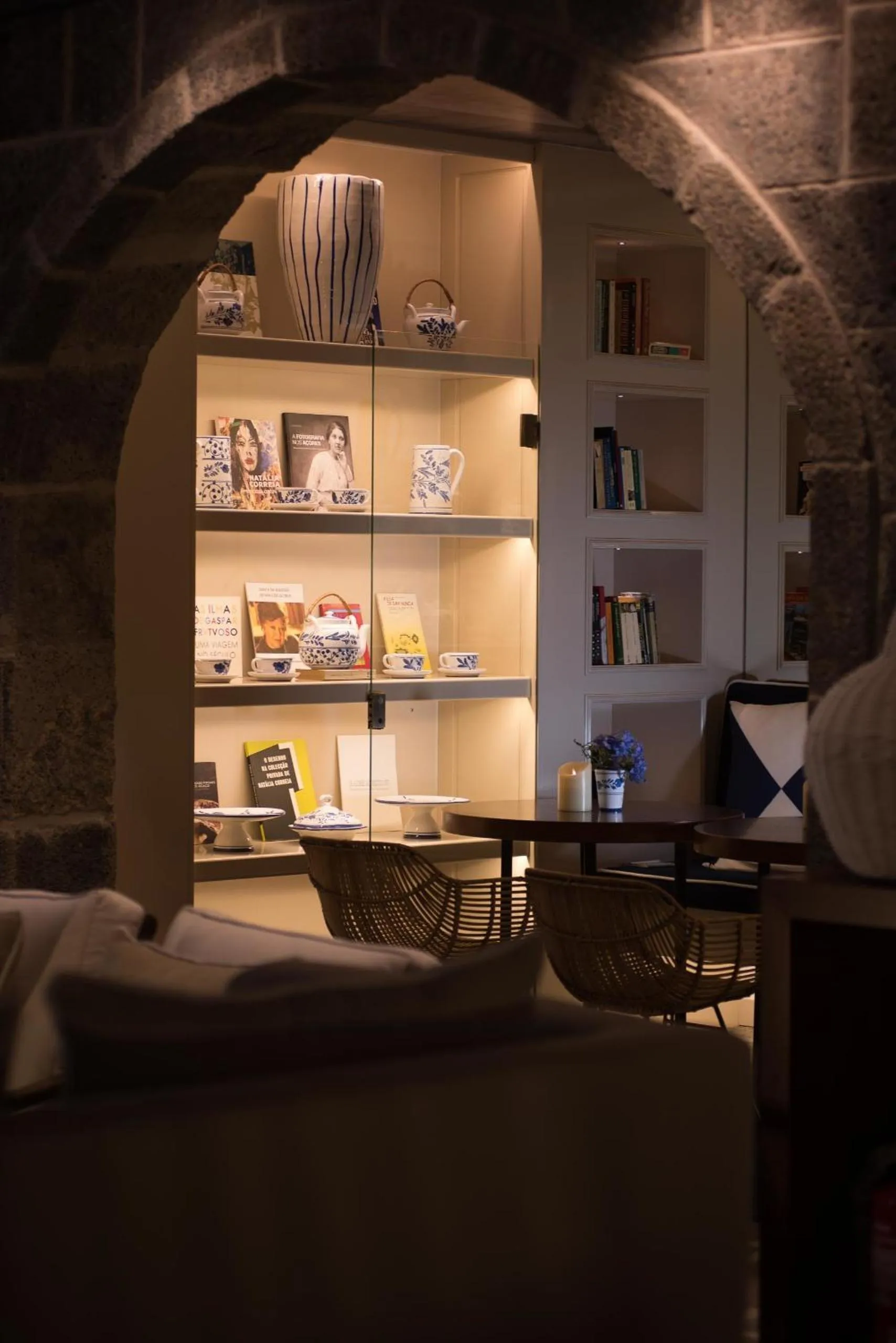 Library in Hotel Casa Hintze Ribeiro