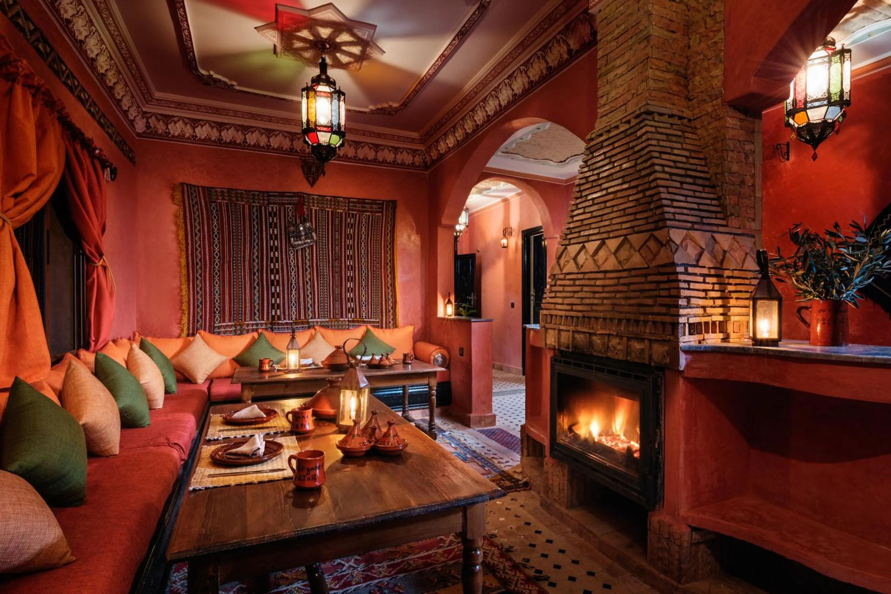 Restaurant/places to eat in Ouirgane Ecolodge