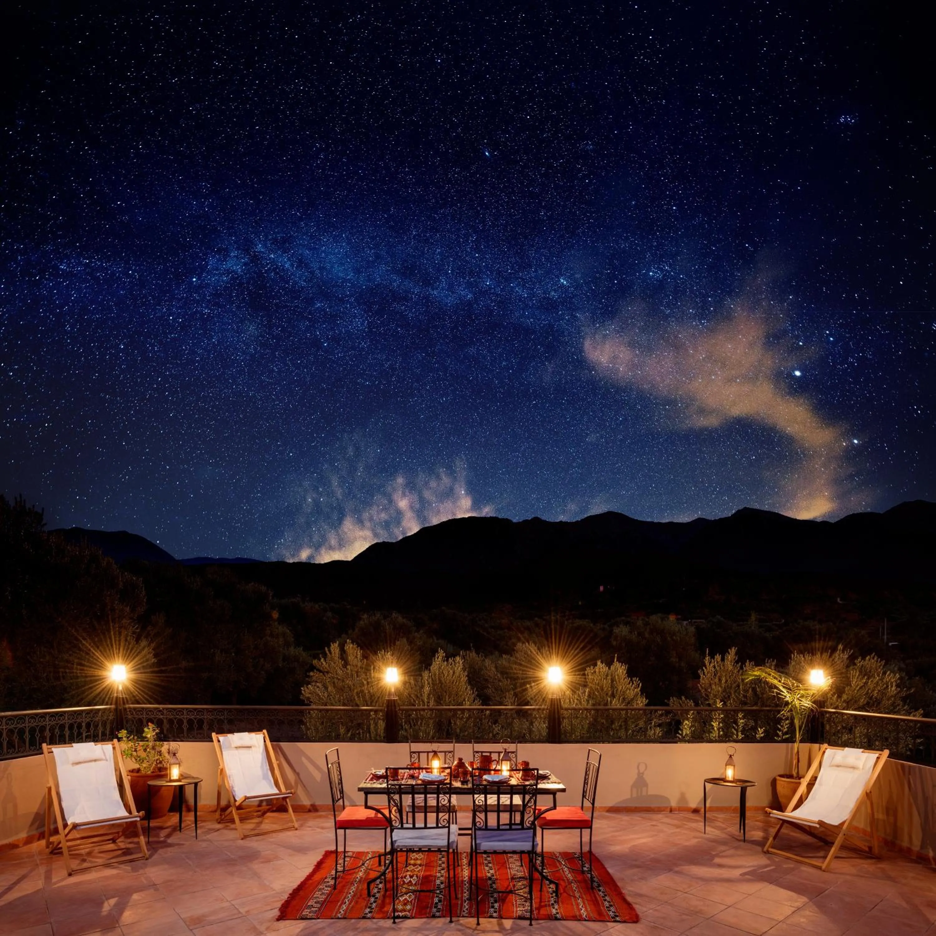 Mountain view in Ouirgane Ecolodge