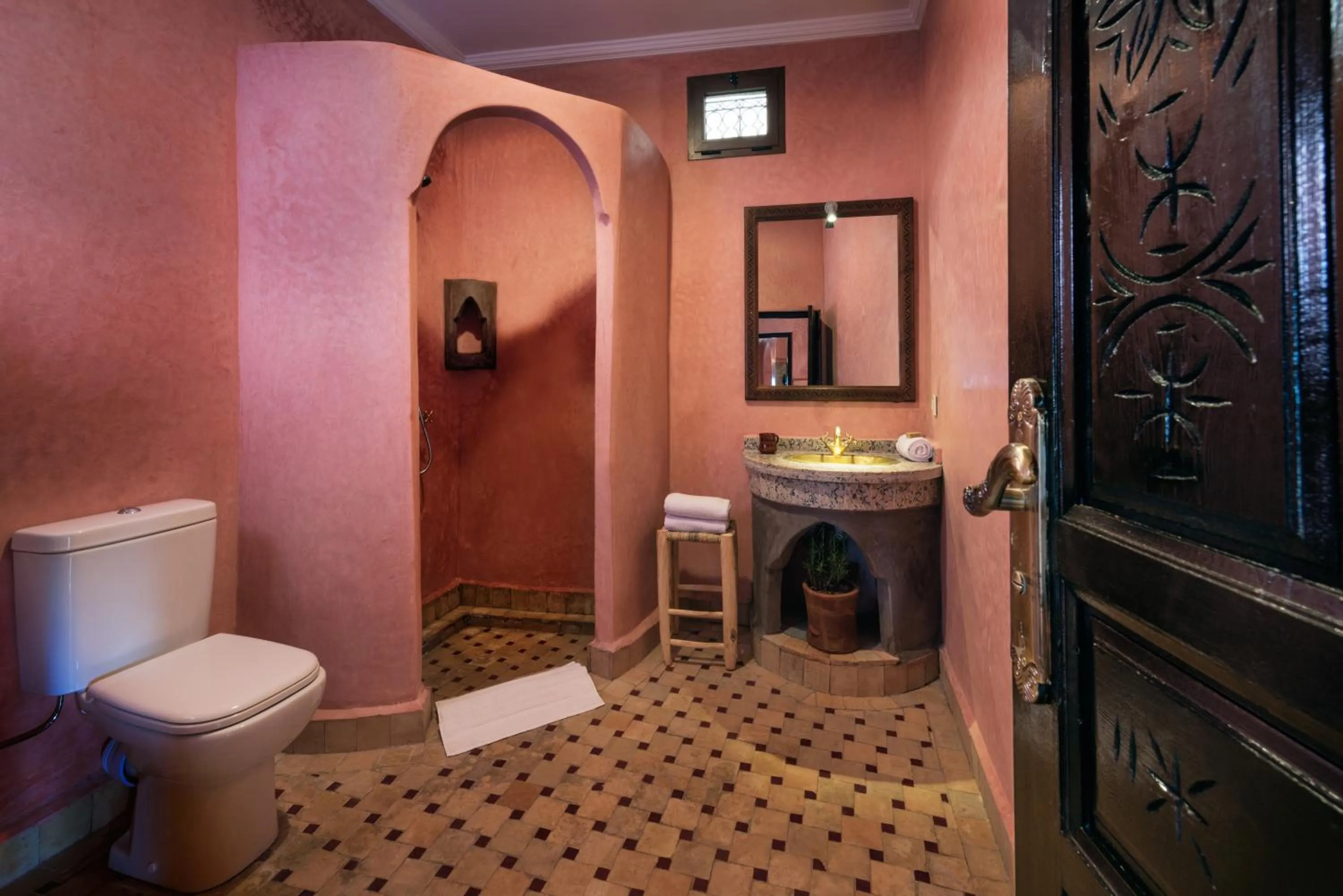 Bathroom in Ouirgane Ecolodge