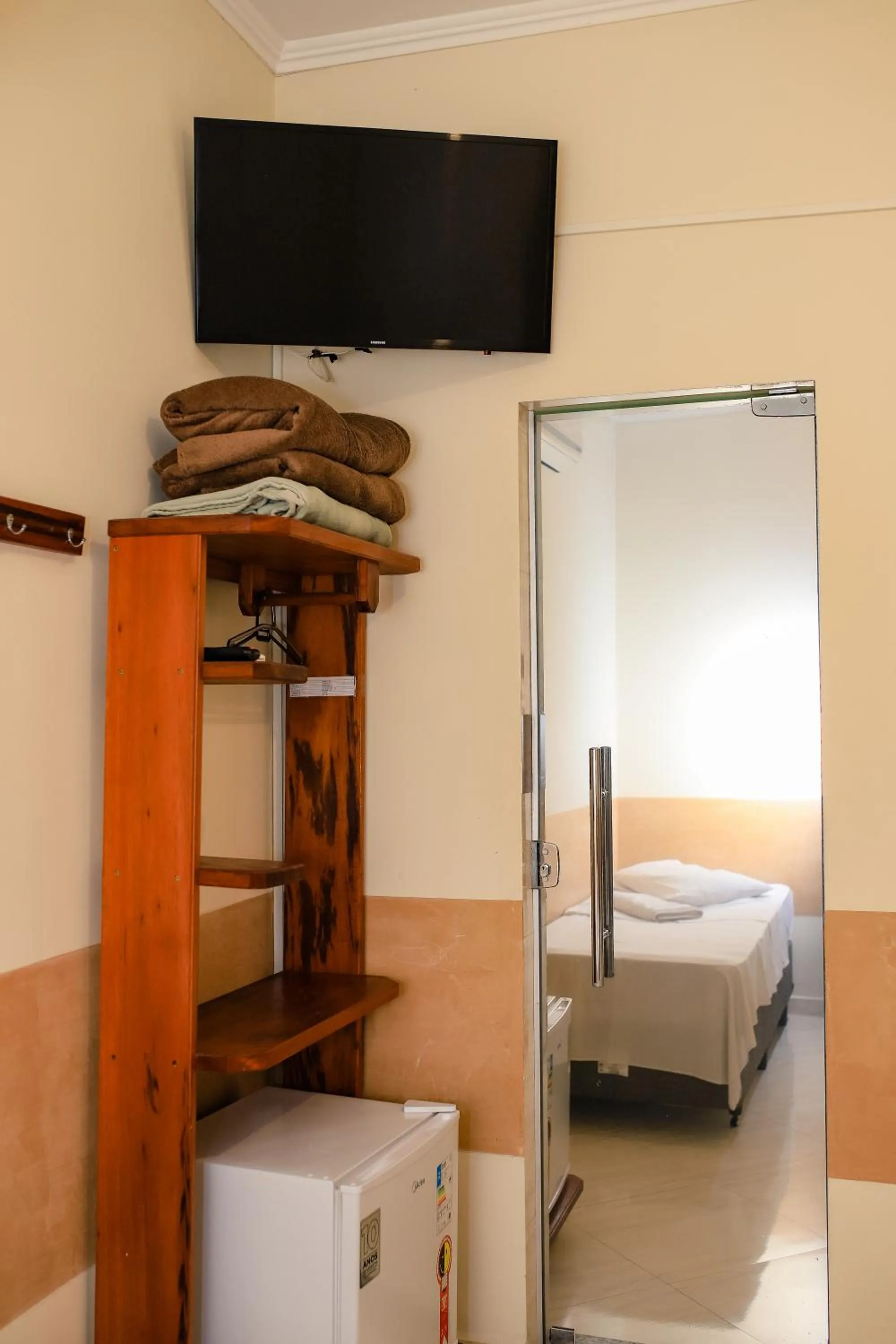 TV and multimedia, Bed in Pousada Santa Cruz