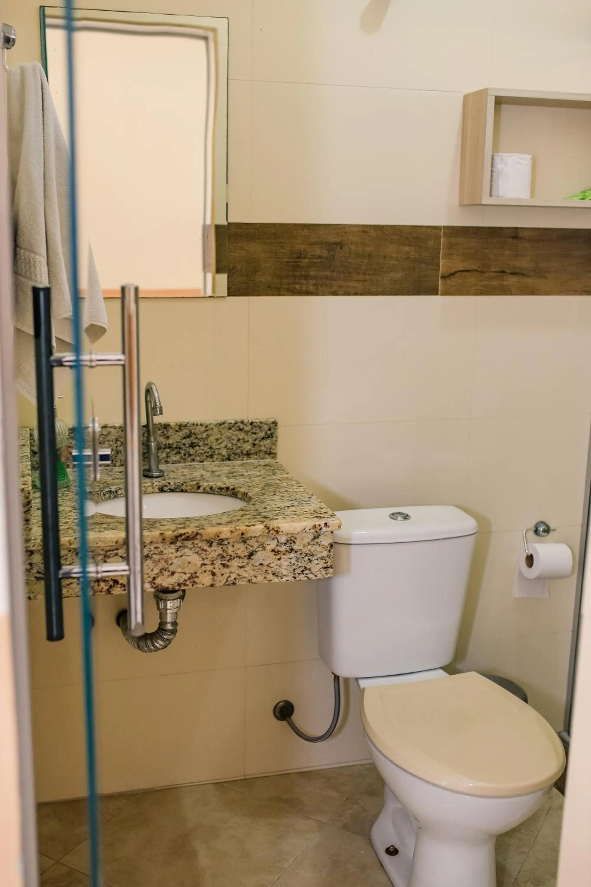 Bathroom in Pousada Santa Cruz