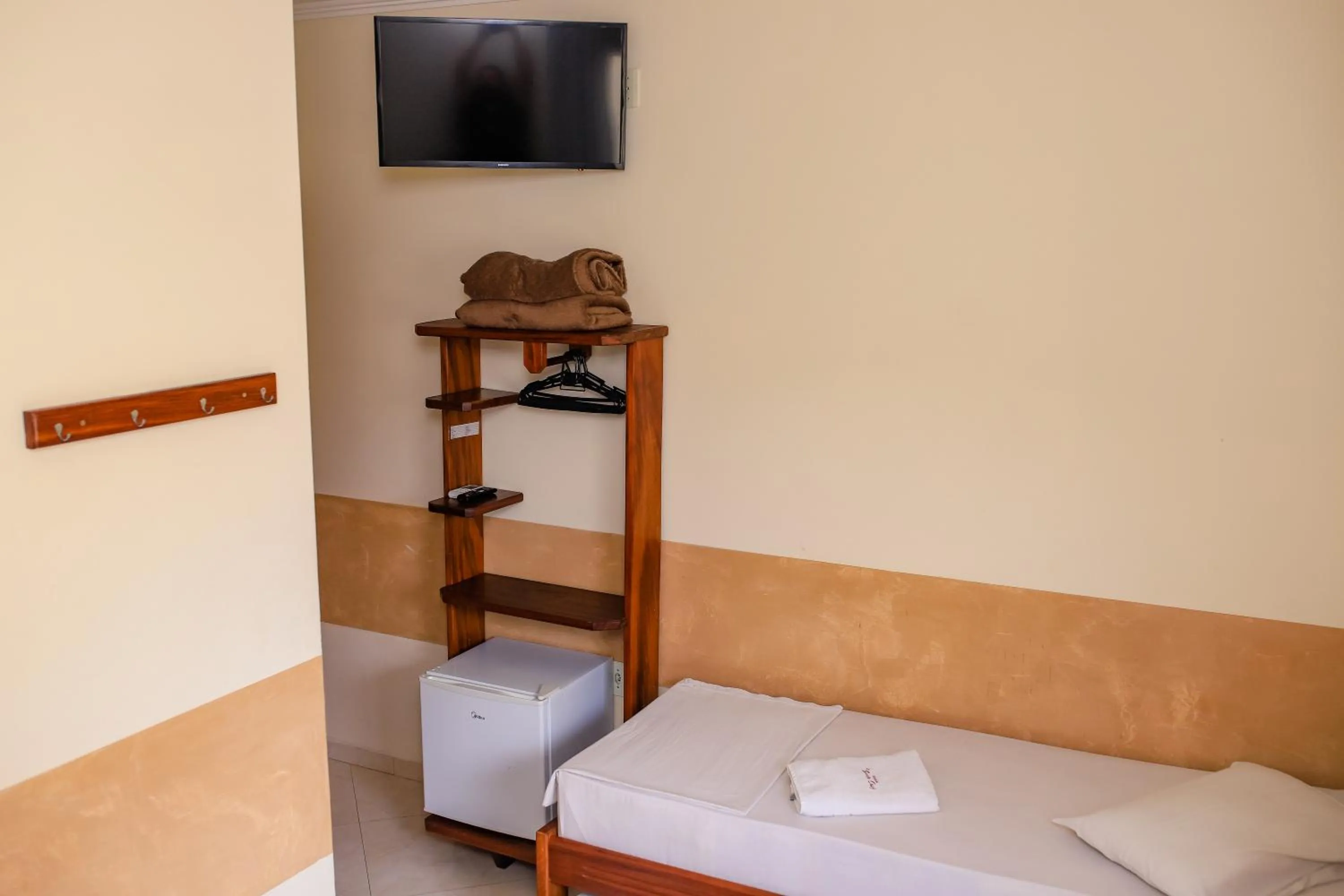 Bedroom, Bed in Pousada Santa Cruz