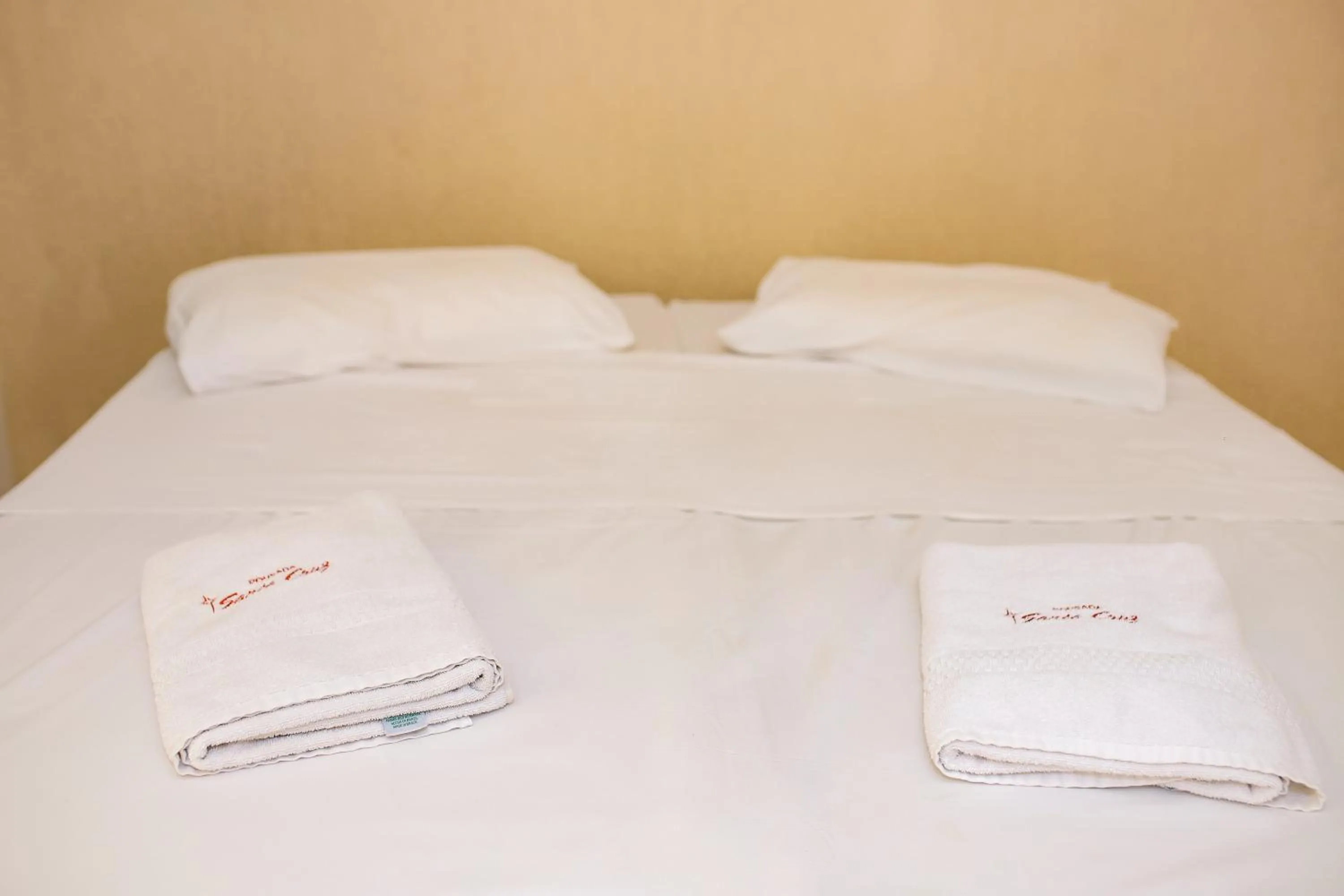 Bed in Pousada Santa Cruz