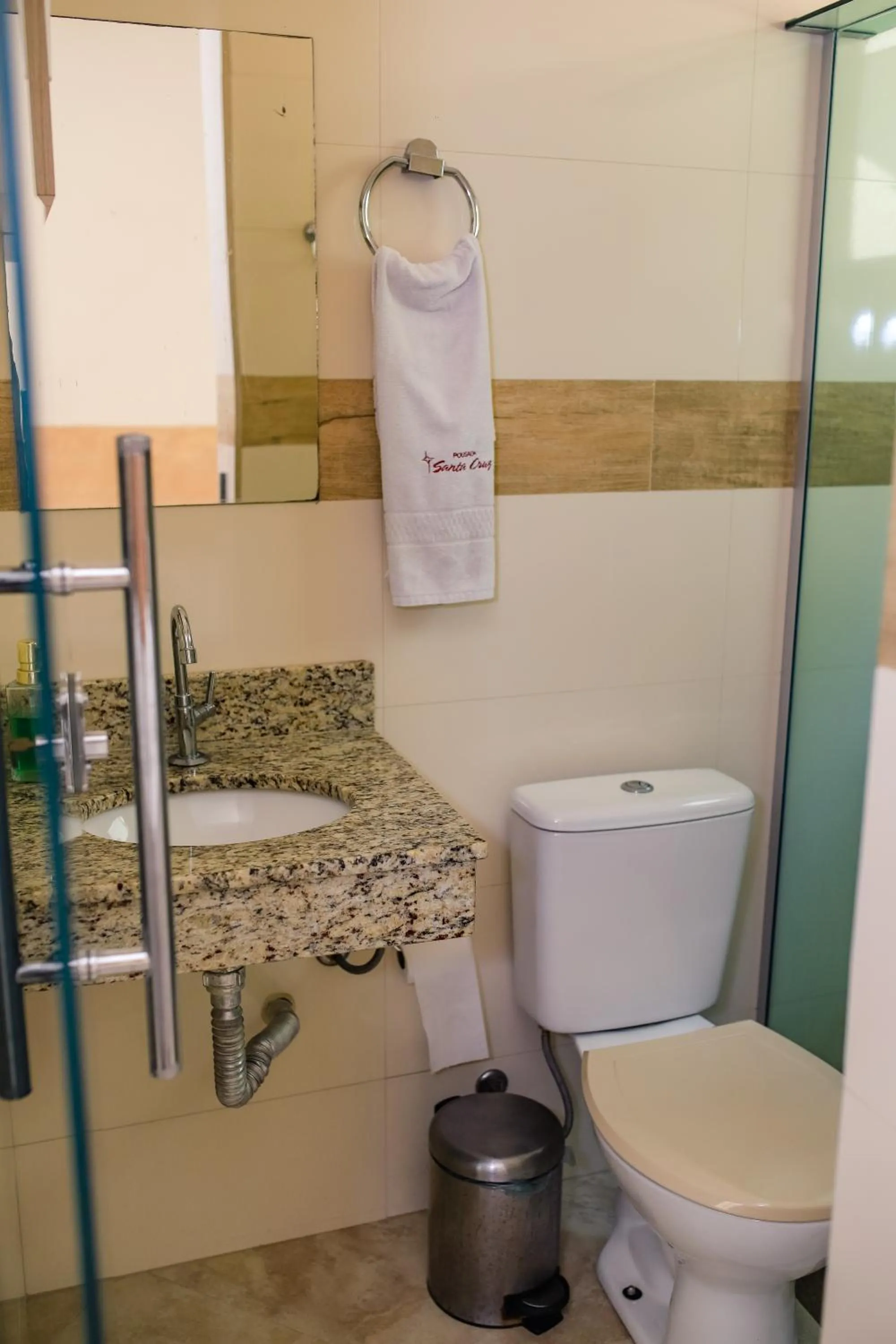 Bathroom in Pousada Santa Cruz