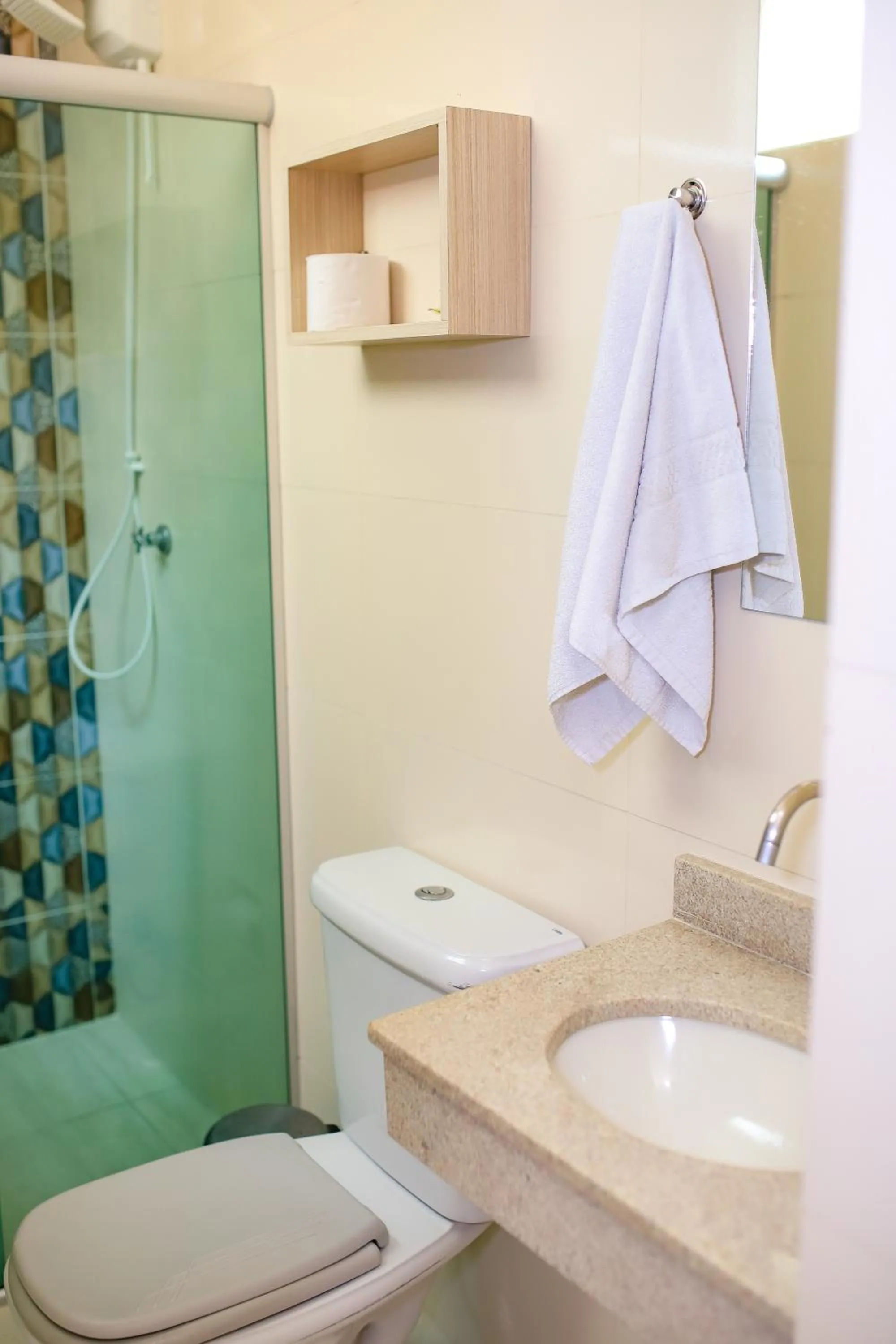 Bathroom in Pousada Santa Cruz