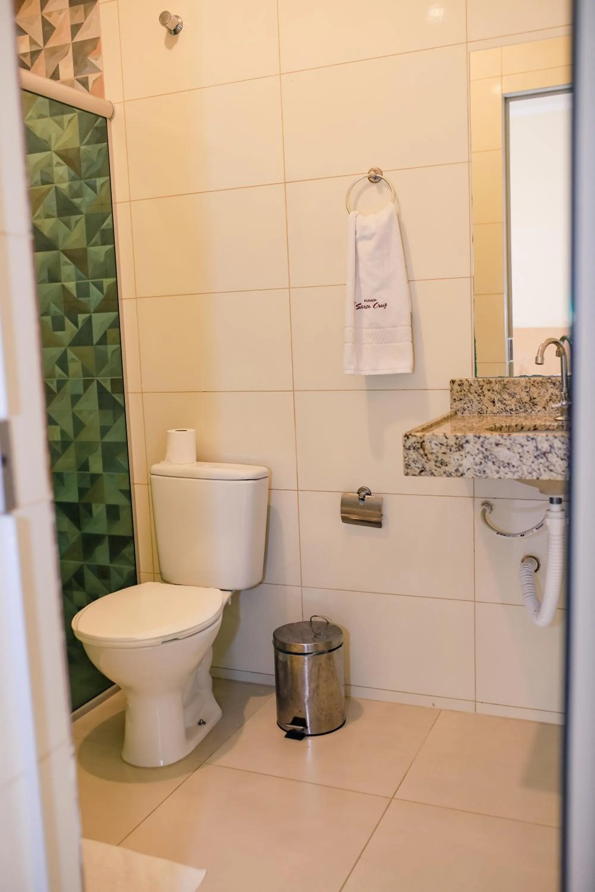 Bathroom in Pousada Santa Cruz