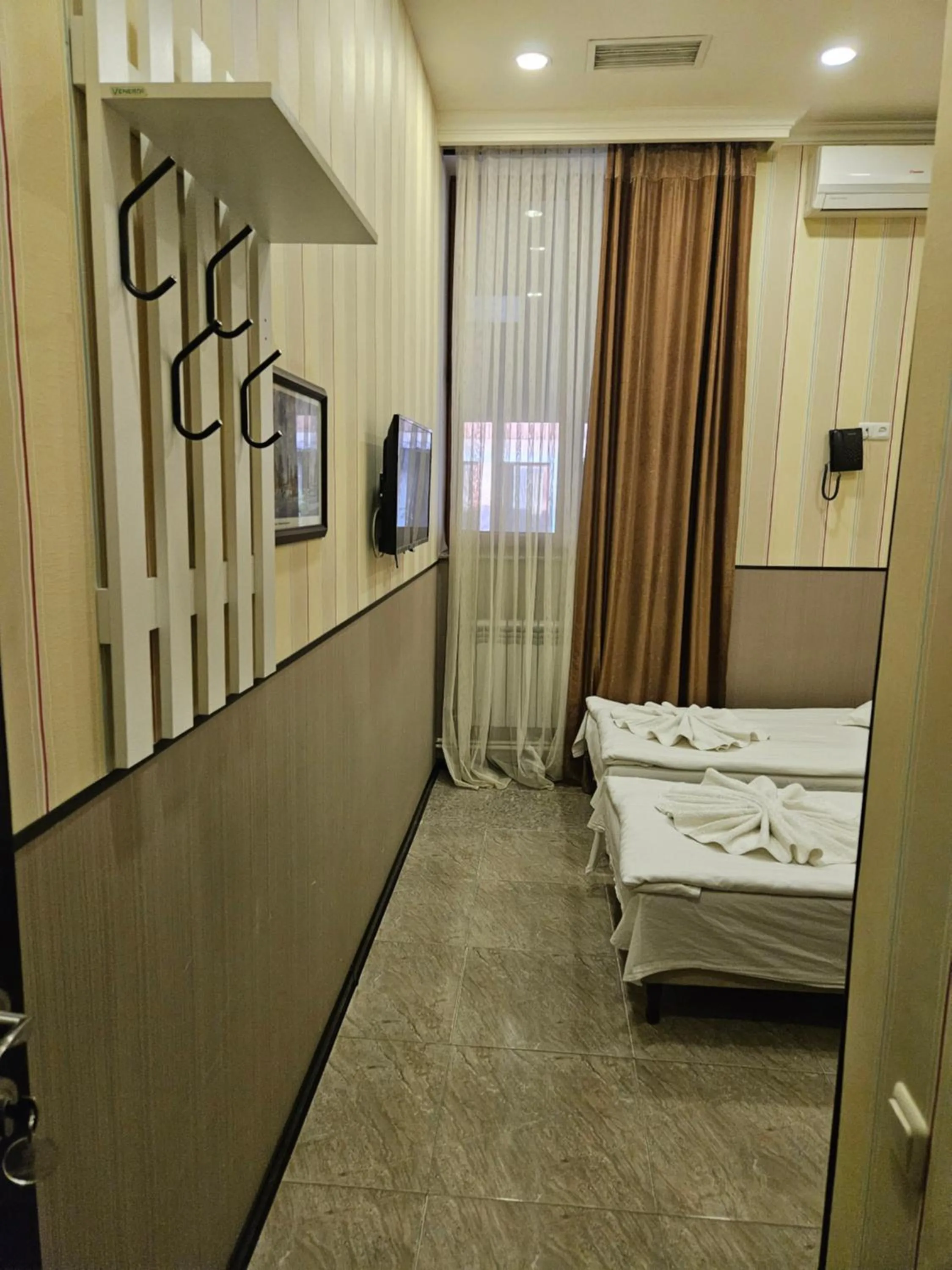 Bed in Eridana Hotel