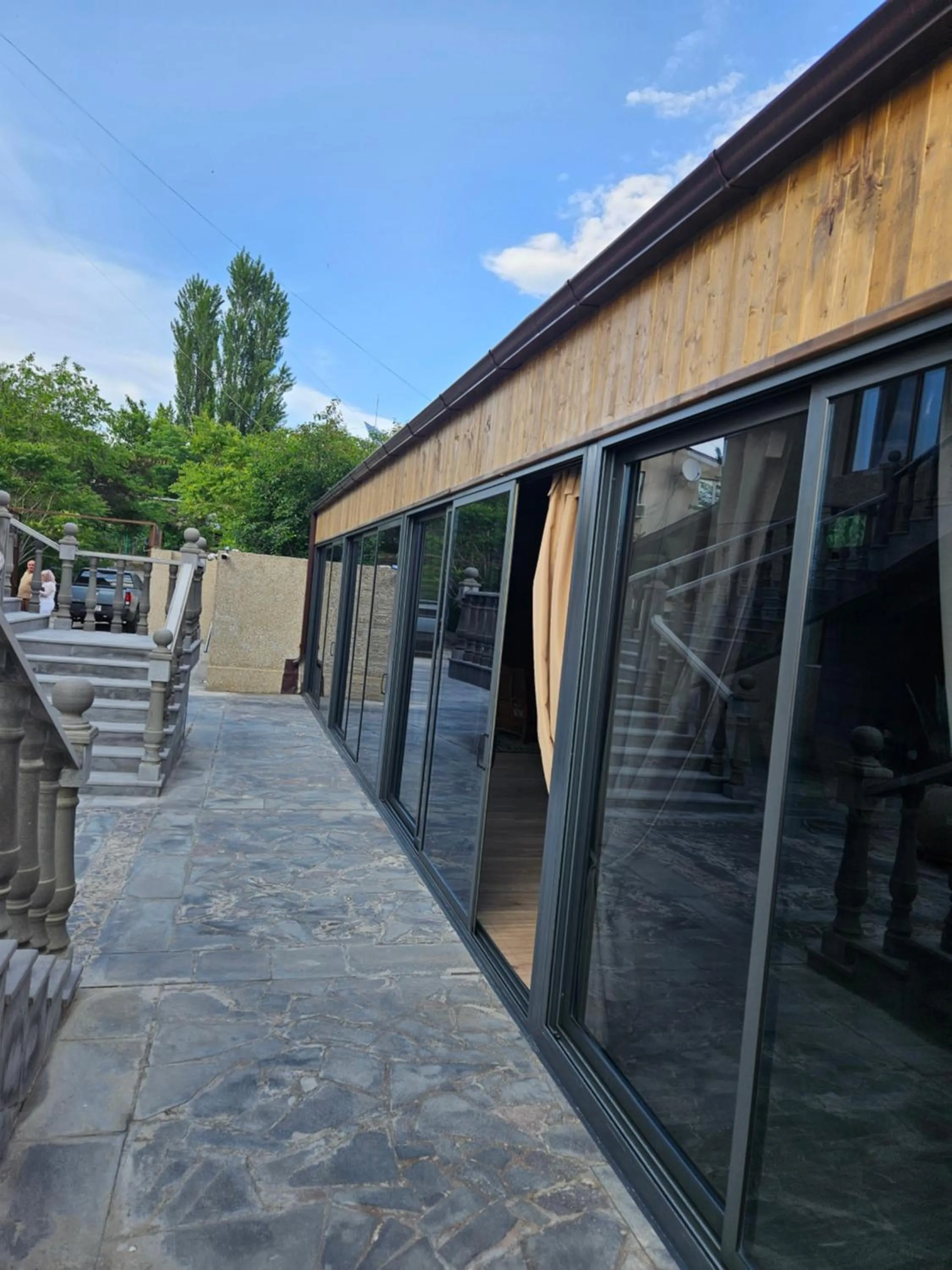 Communal lounge/ TV room in Eridana Hotel