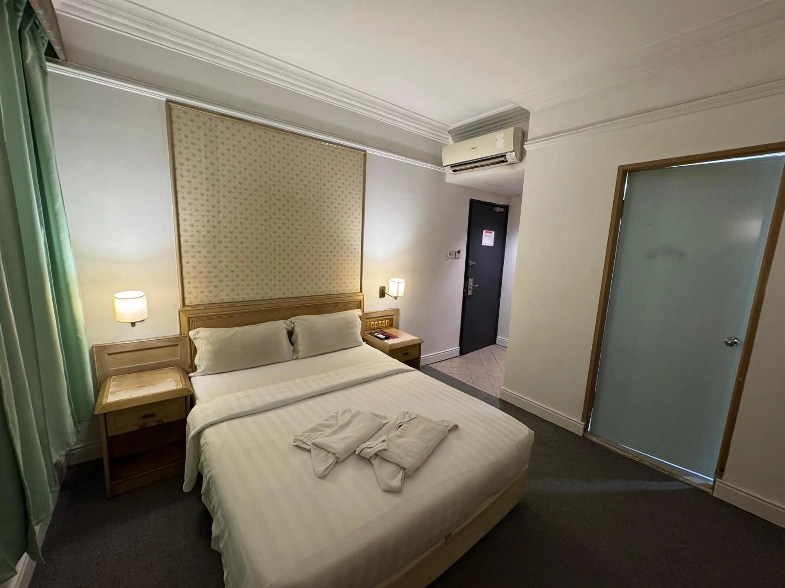 Bed in Hotel Deleeton