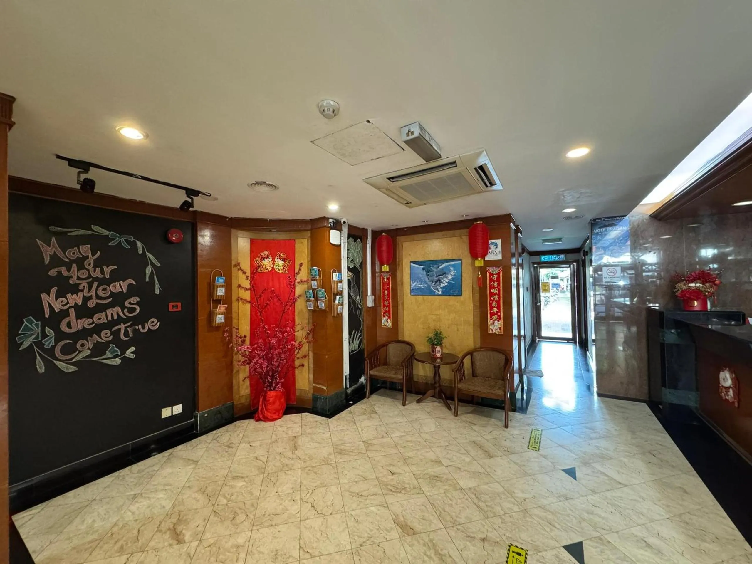 Lobby or reception in Hotel Deleeton