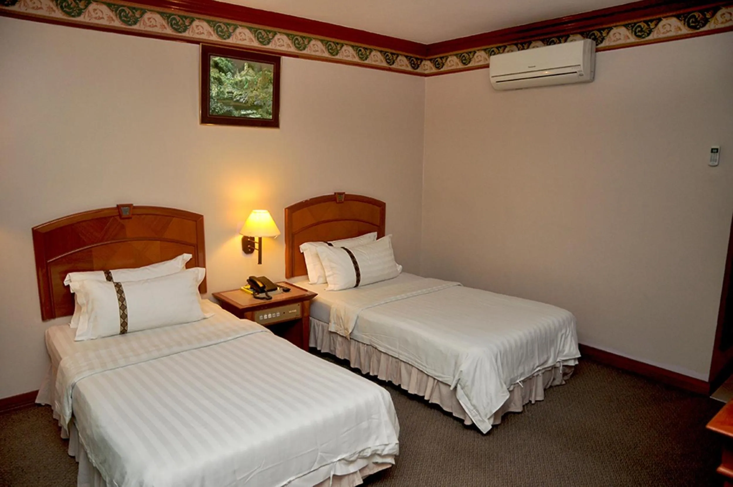 Bedroom, Bed in Hotel Deleeton