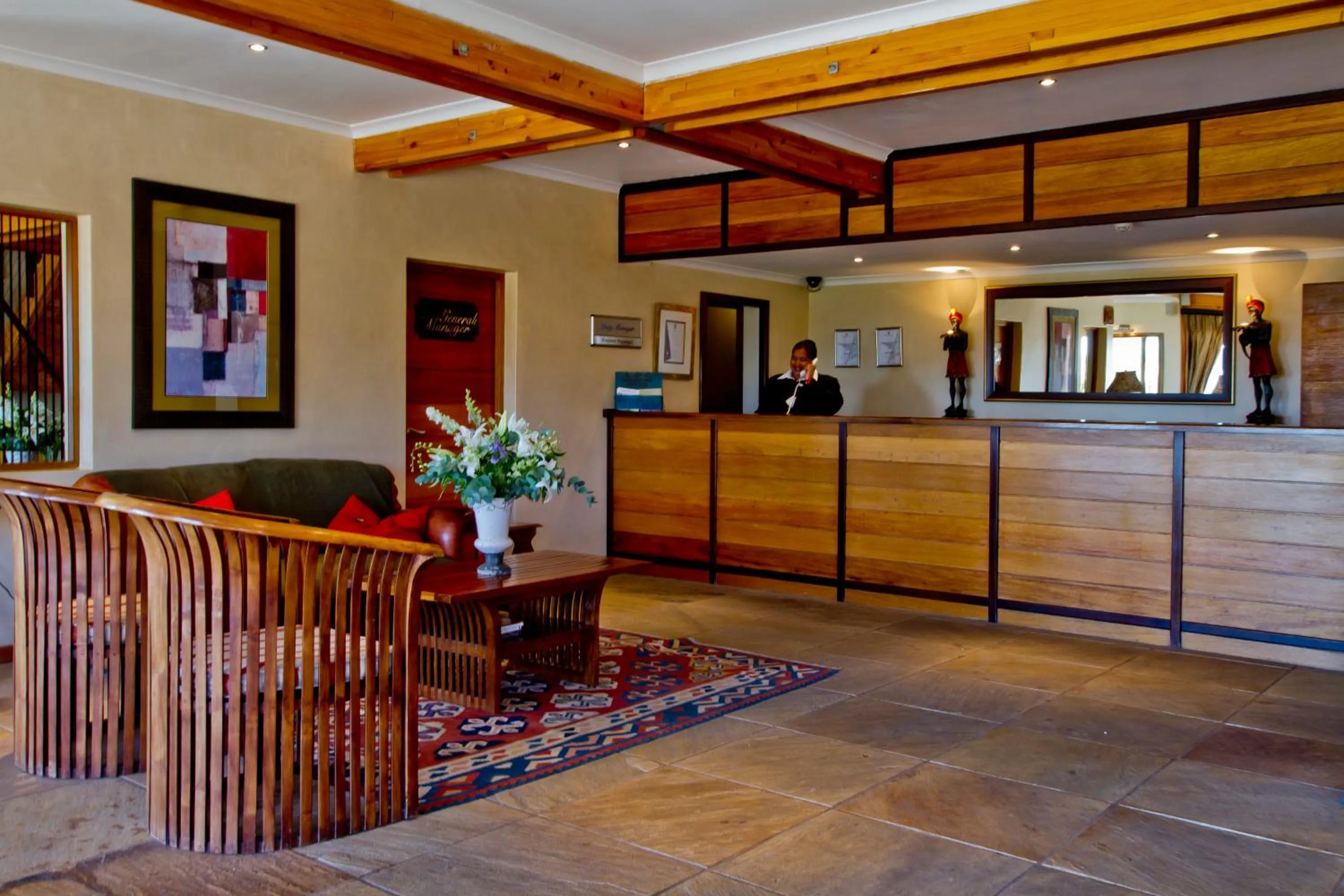 Lobby or reception in The Kelway Hotel